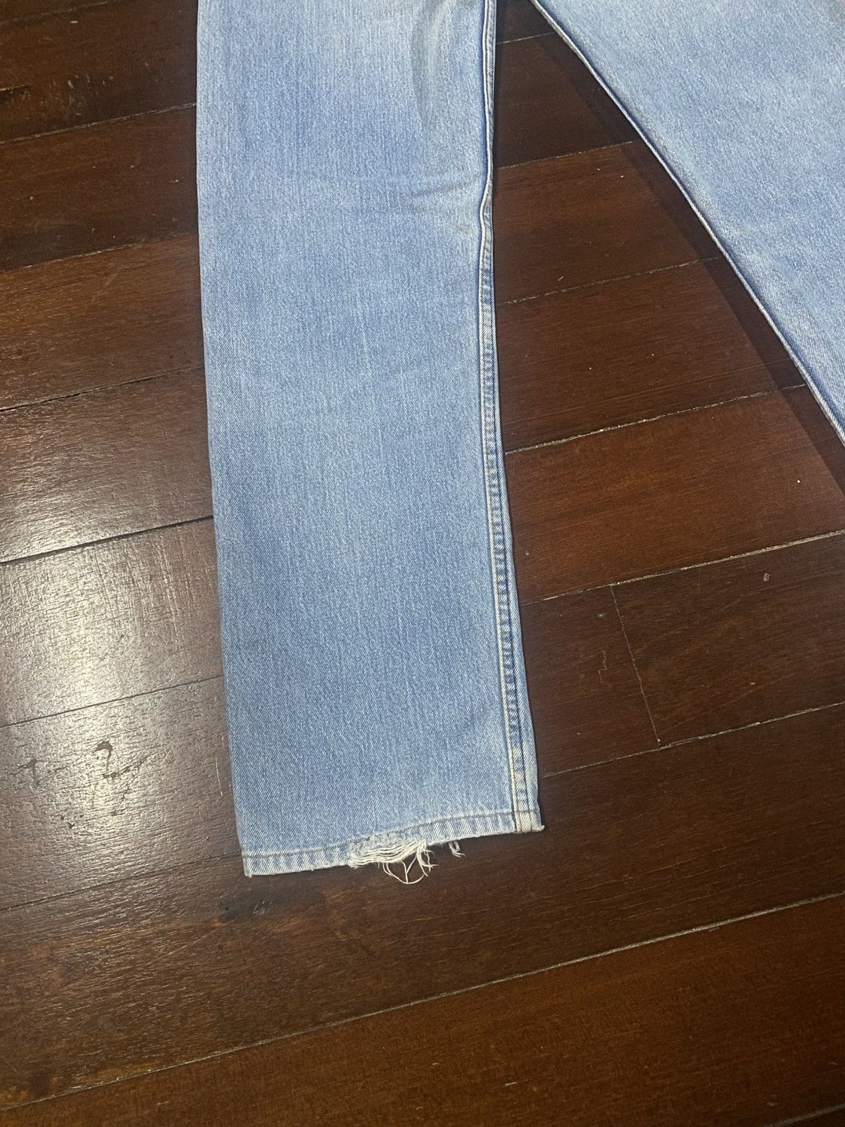 Levi's Vintage early 80s 522 Levis 501 Dirty washed Faded rework Size US 31 - 8 Thumbnail