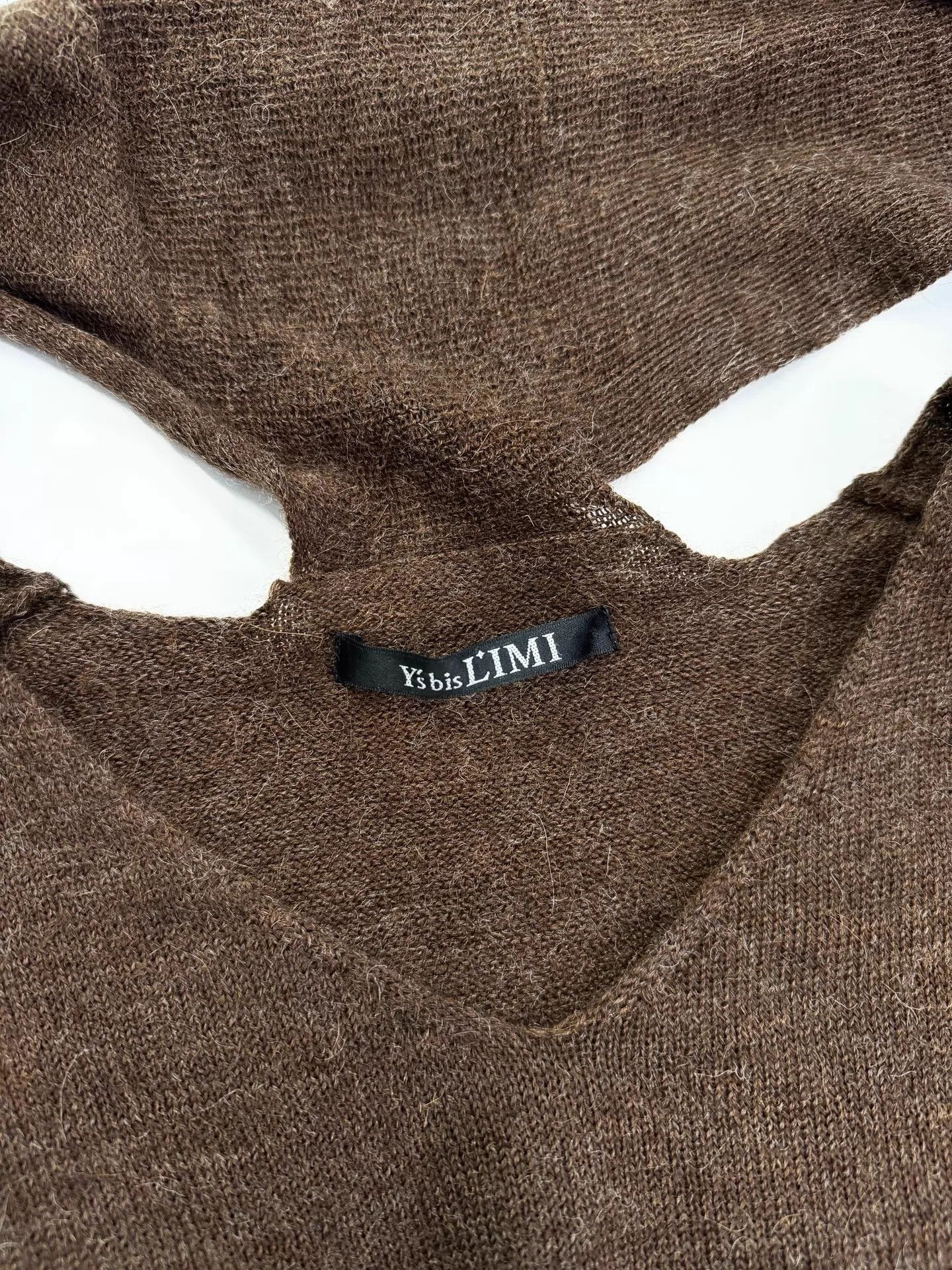 Limi Feu Limi feu Irregular Knit Top w/ Scarf Cuffed 7/8 Sleeves Size S / US 4 / IT 40 - 8 Thumbnail