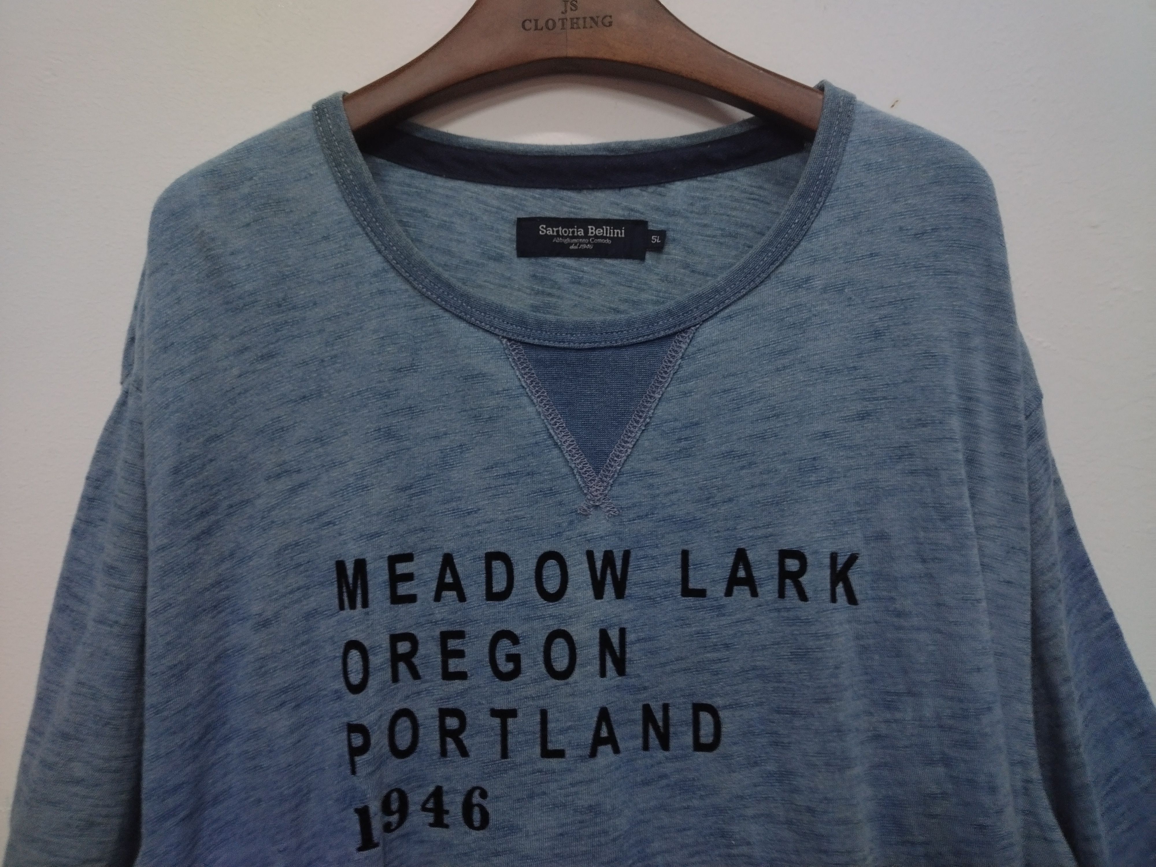 Vintage Oversize Iconic Sartoria Bellini Classic radiant t shirt Size XXL / US 16-18 / IT 52-54 - 8 Thumbnail