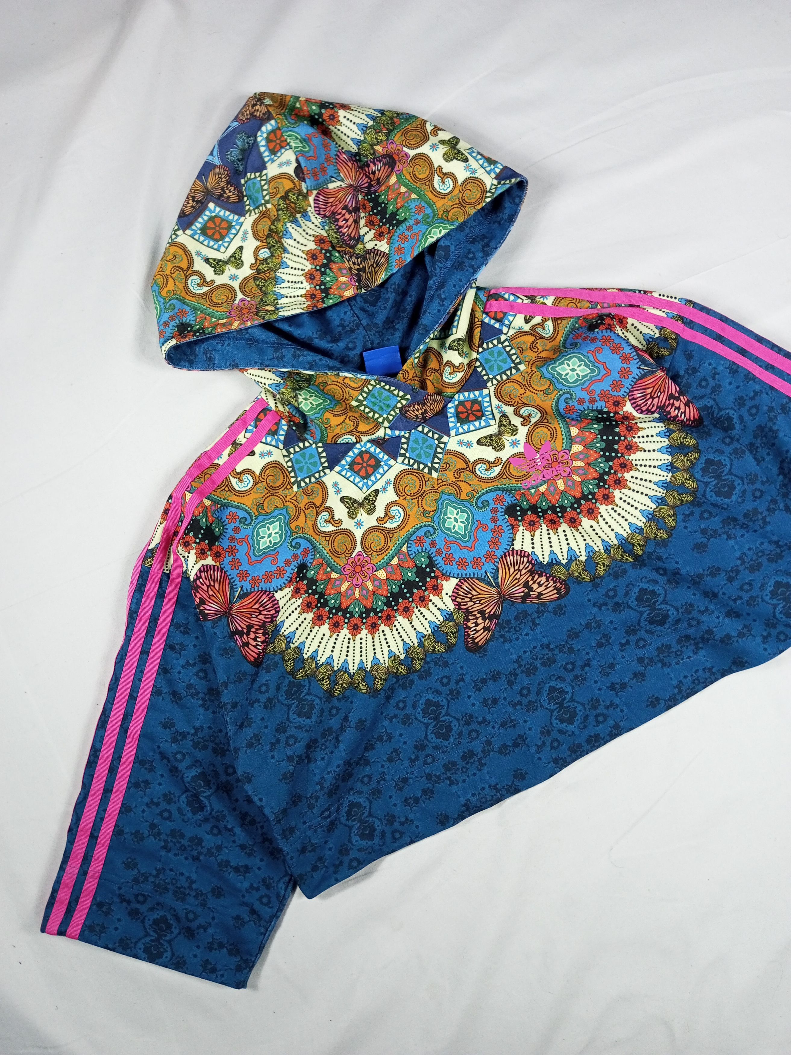 Adidas Unique Adidas Colourfull Etnic Crop Top Size M / US 6-8 / IT 42-44 - 3 Thumbnail