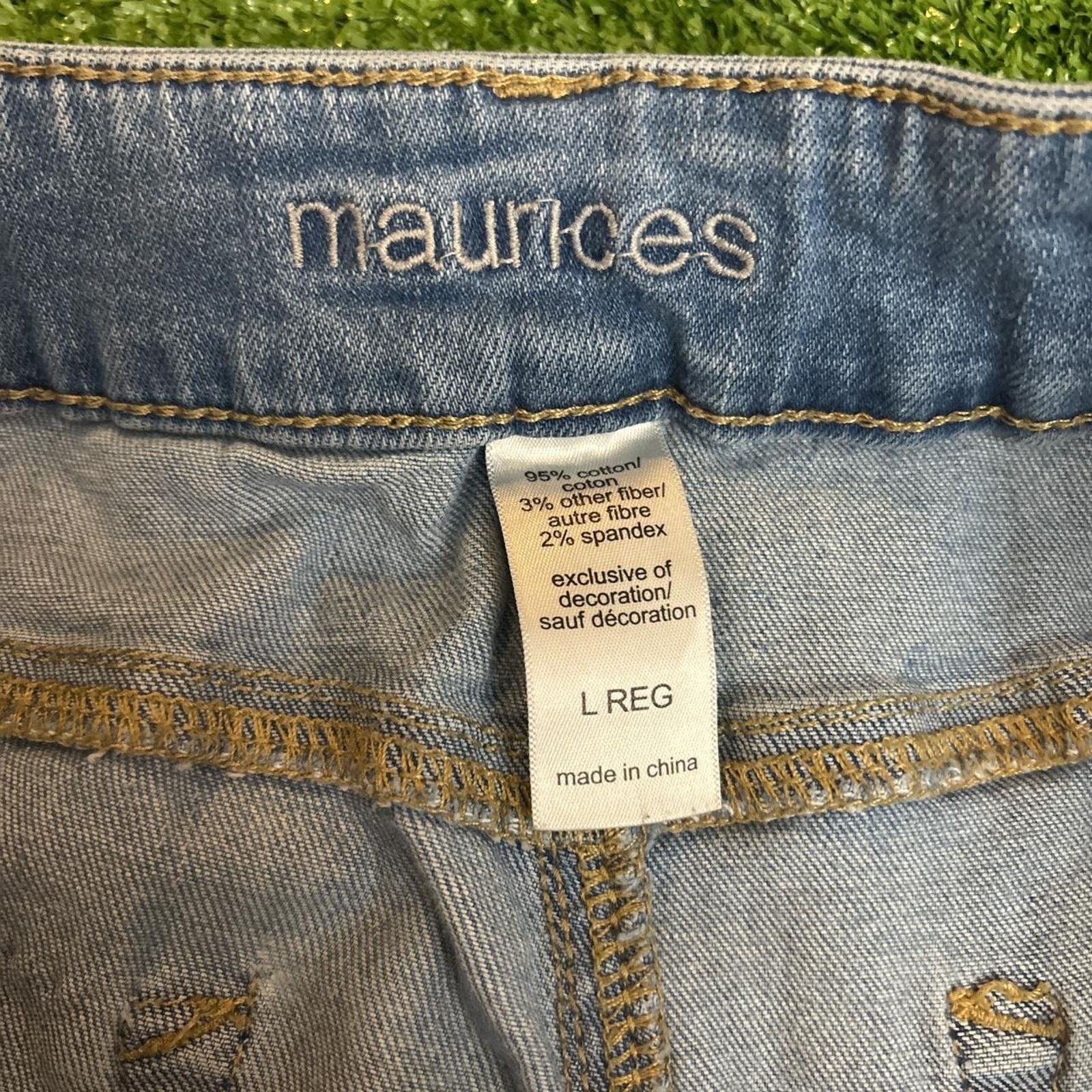Other Women’s Denim Maurices Distressed Skinny Jeans Size 32" / US 10 / IT 46 - 6 Thumbnail