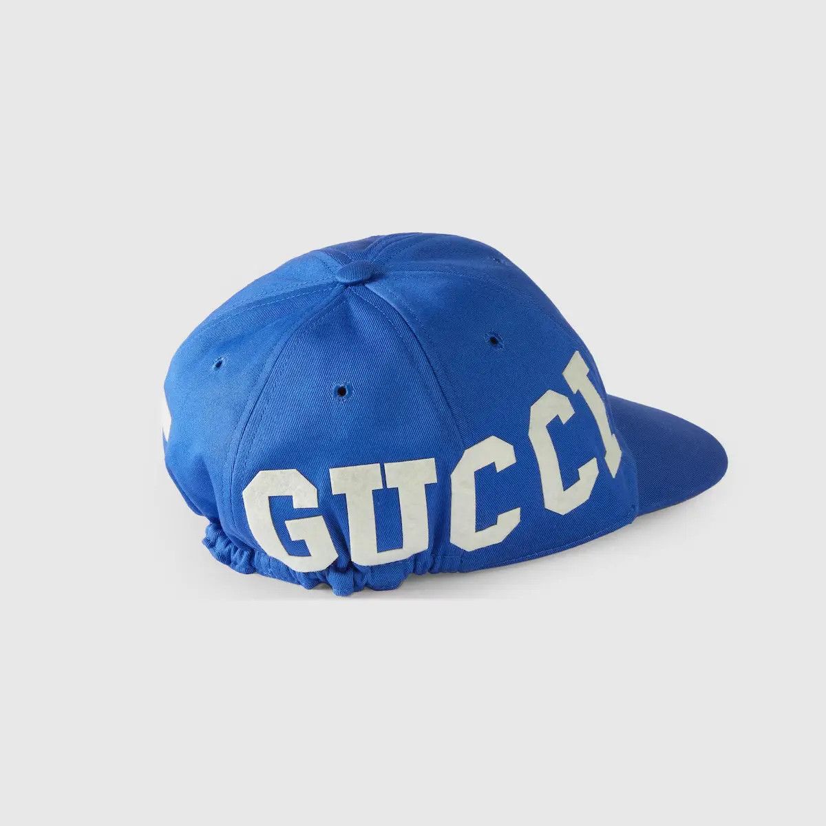 Gucci GUCCI 25 blue monogram dad cotton baseball cap Medium Size ONE SIZE - 1 Thumbnail