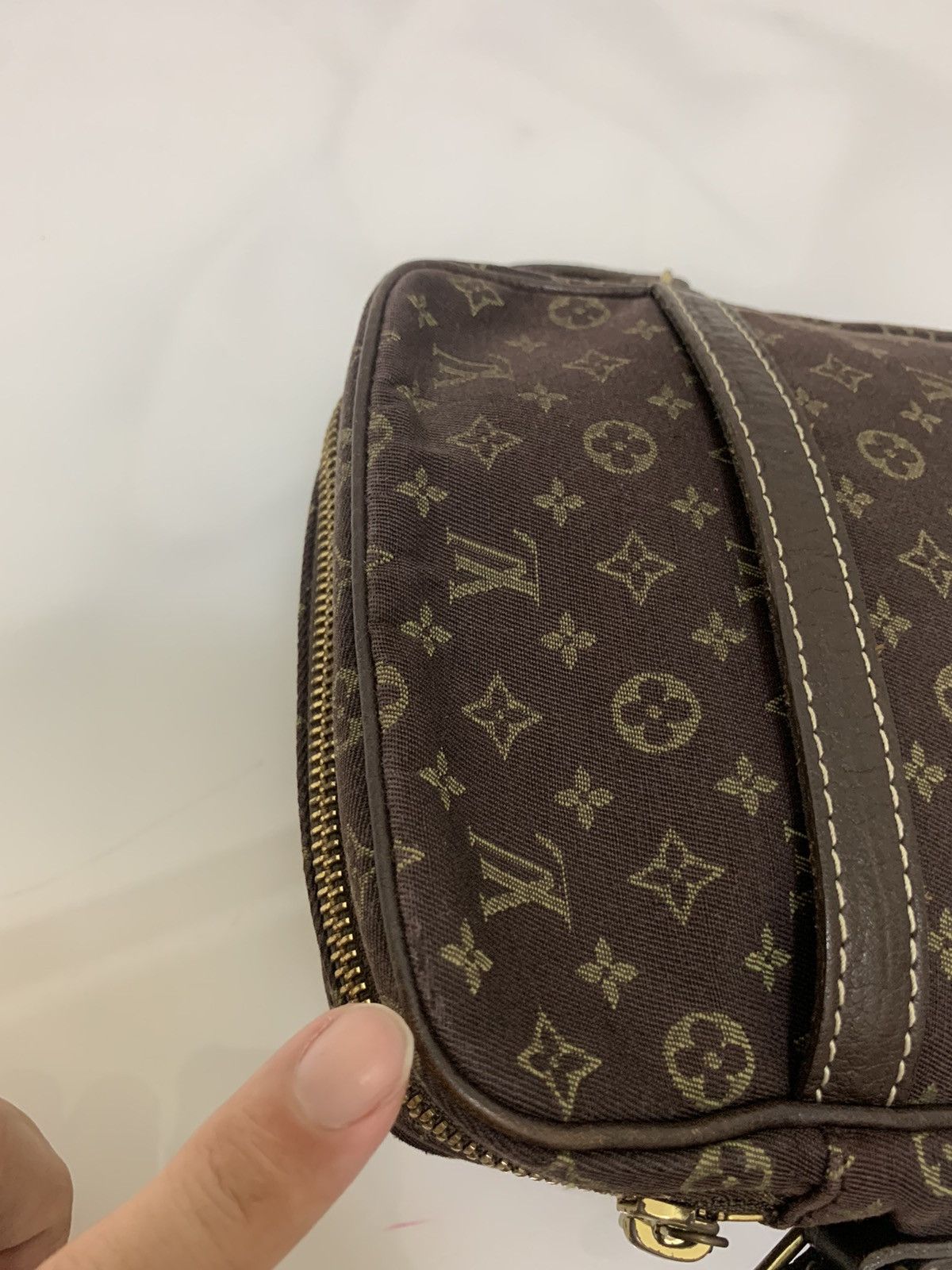 Louis Vuitton Louis Vuitton Monogram Mini Lin Danube Shoulder Bag Size ONE SIZE - 4 Thumbnail