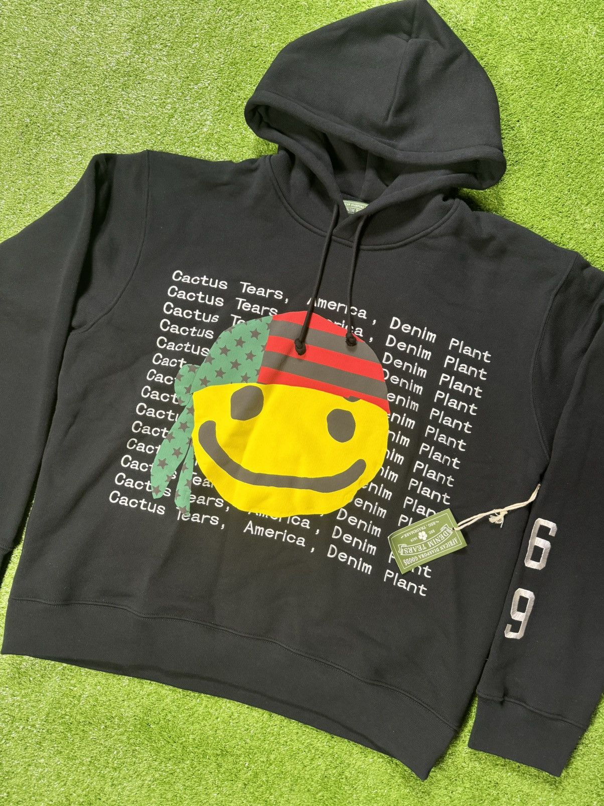 Cactus Plant Flea Market × DENIM TEARS Cpfm X Denim Tears Catus Tears Hoodie Size US XXL / EU 58 / 5 - 2 Thumbnail