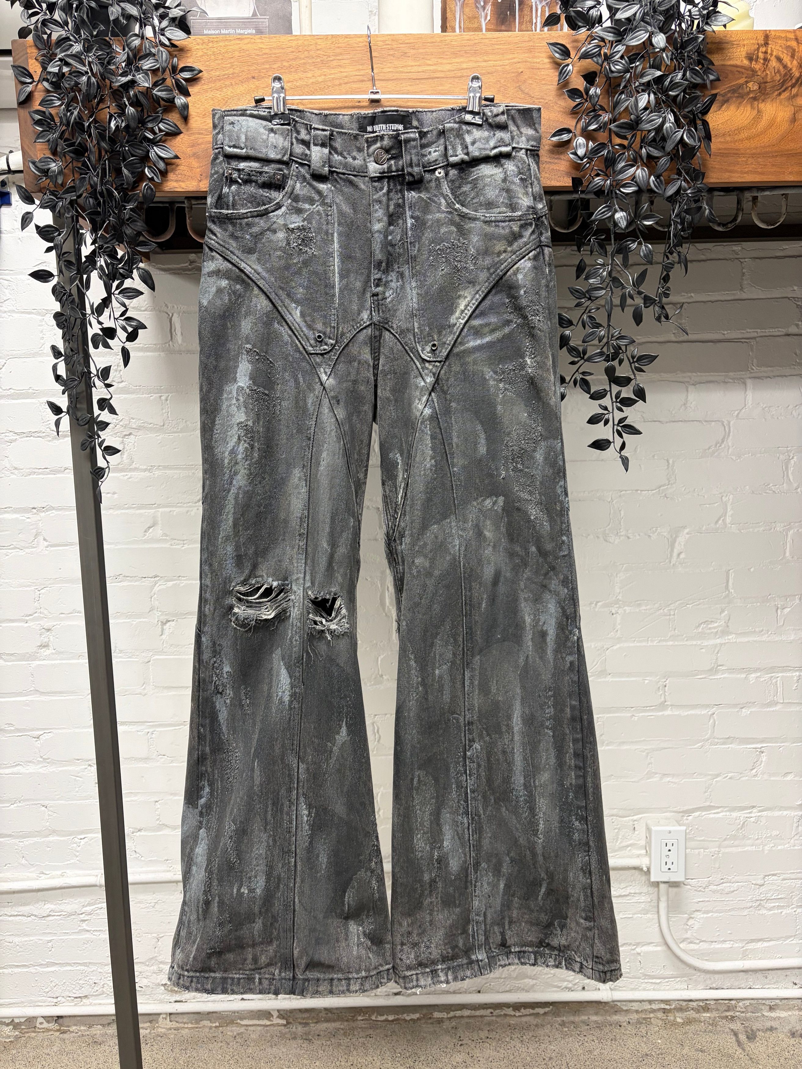 No Faith Studios Dune Denim Size Large | Grailed