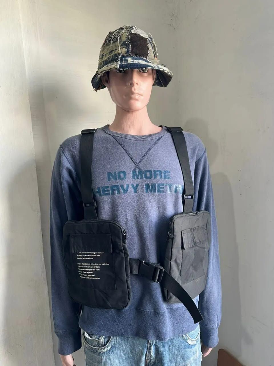 Other Beedeechn Chest bag tactical techwear style bag Size ONE SIZE - 4 Thumbnail