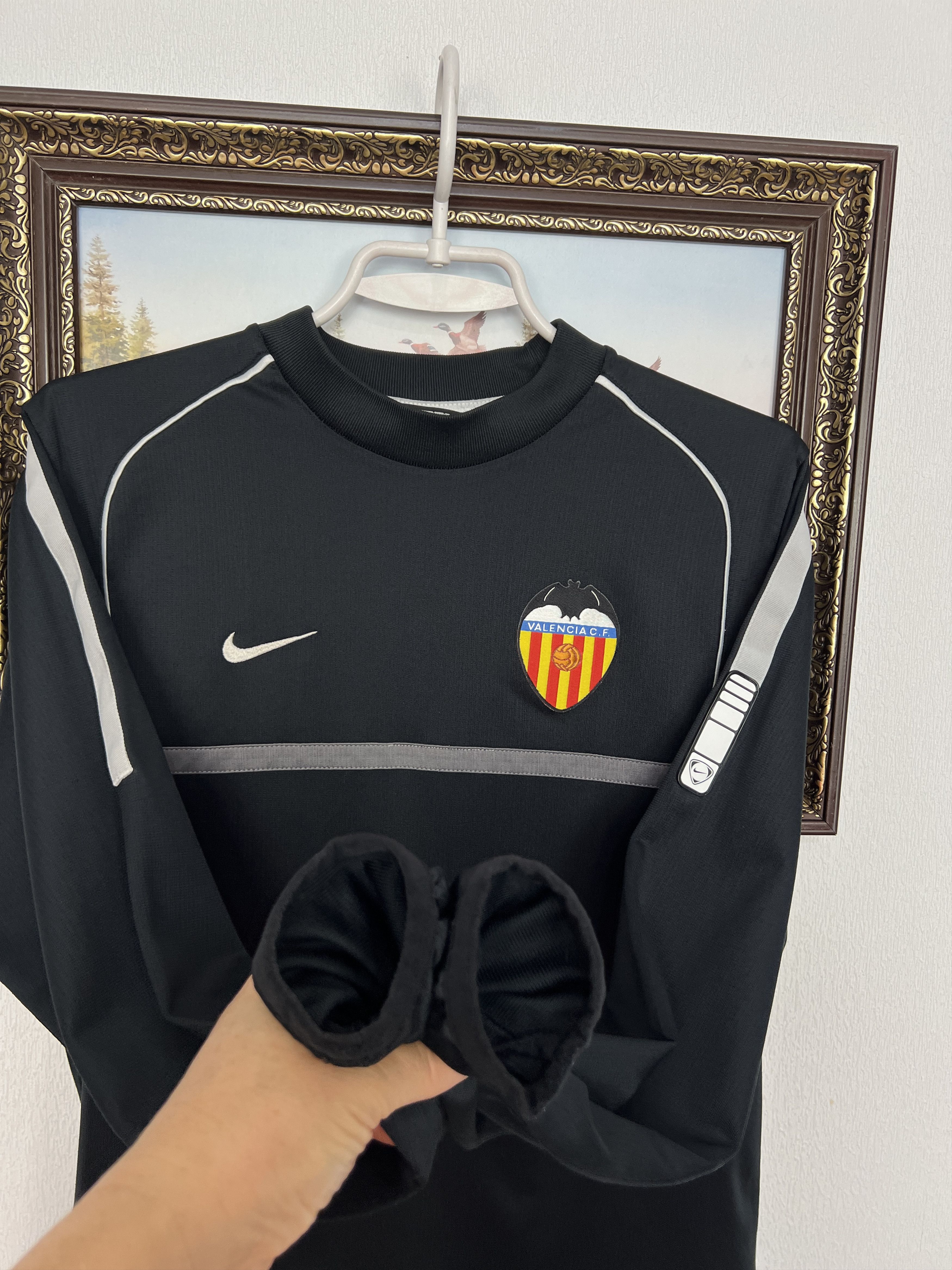 Nike Vintage Valencia Football Train Sweatshirt Soccer Crewneck Size US S / EU 44-46 / 1 - 5 Thumbnail