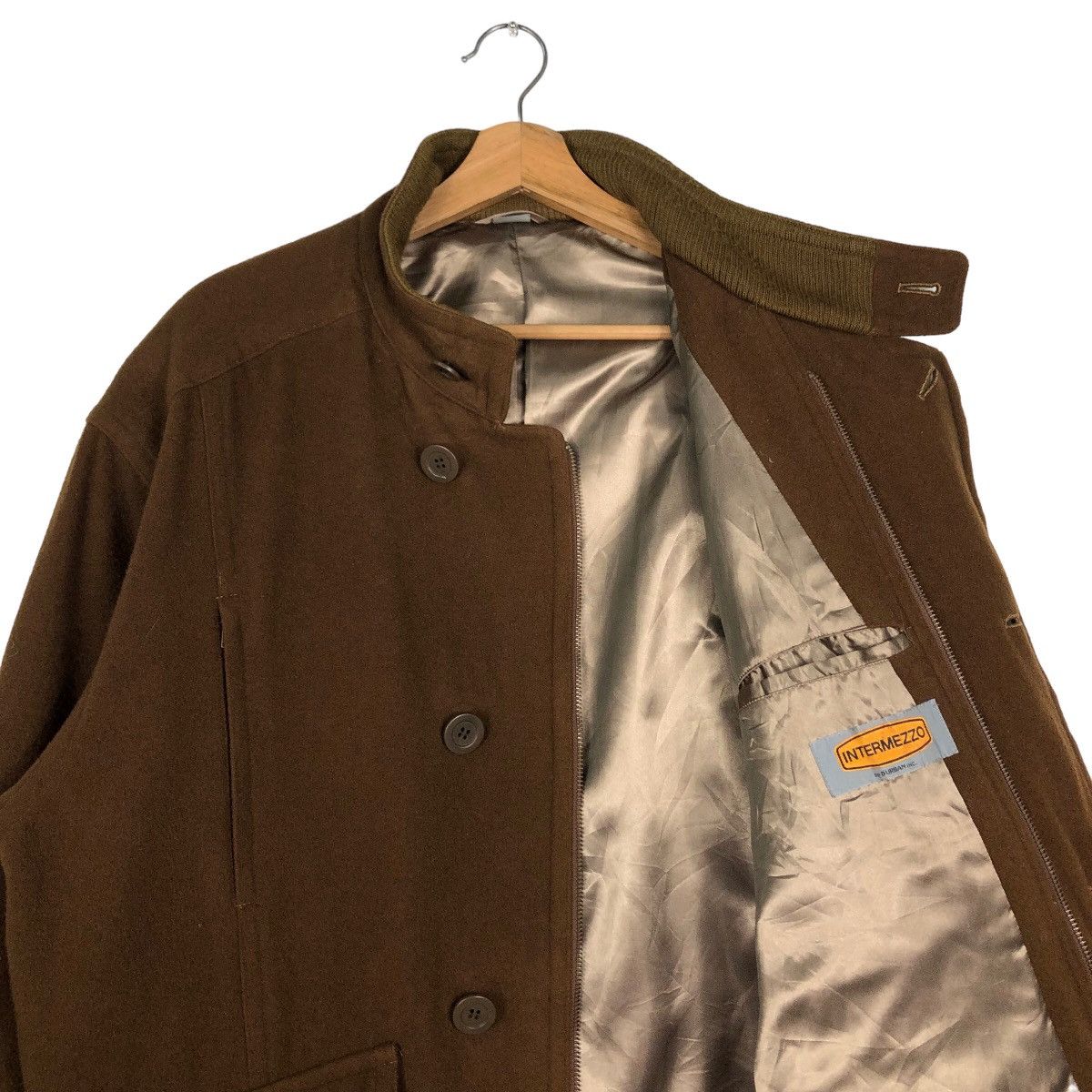 Issey Miyake 🔥VINTAGE WOOL JACKET INTERMEZZO ISSEY MIYAKE JAPAN Size US L / EU 52-54 / 3 - 12 Thumbnail