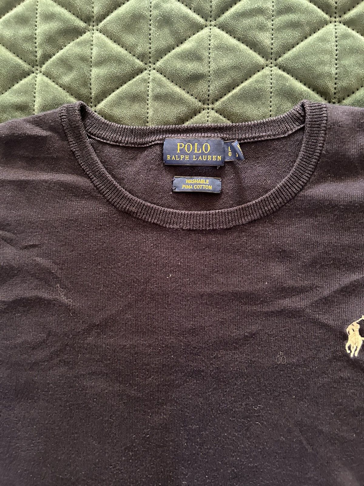 Polo Ralph Lauren × Vintage A lightweight sweater Polo Ralph Lauren Size US L / EU 52-54 / 3 - 3 Thumbnail