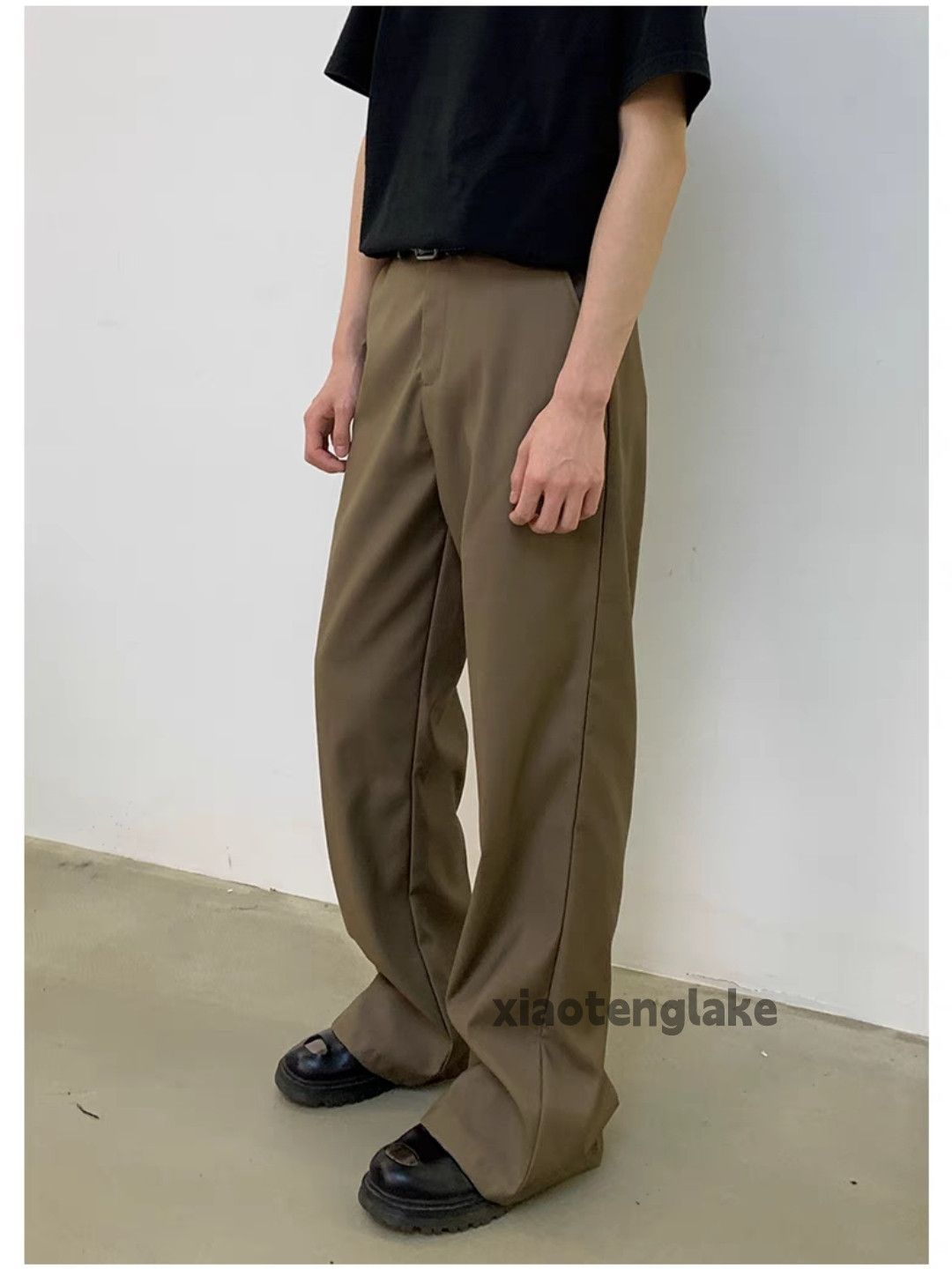 Designer × Japanese Brand × Vintage retro y2k loose baggy yuppie bootcut patchwork pants Size US 30 / EU 46 - 1 Thumbnail