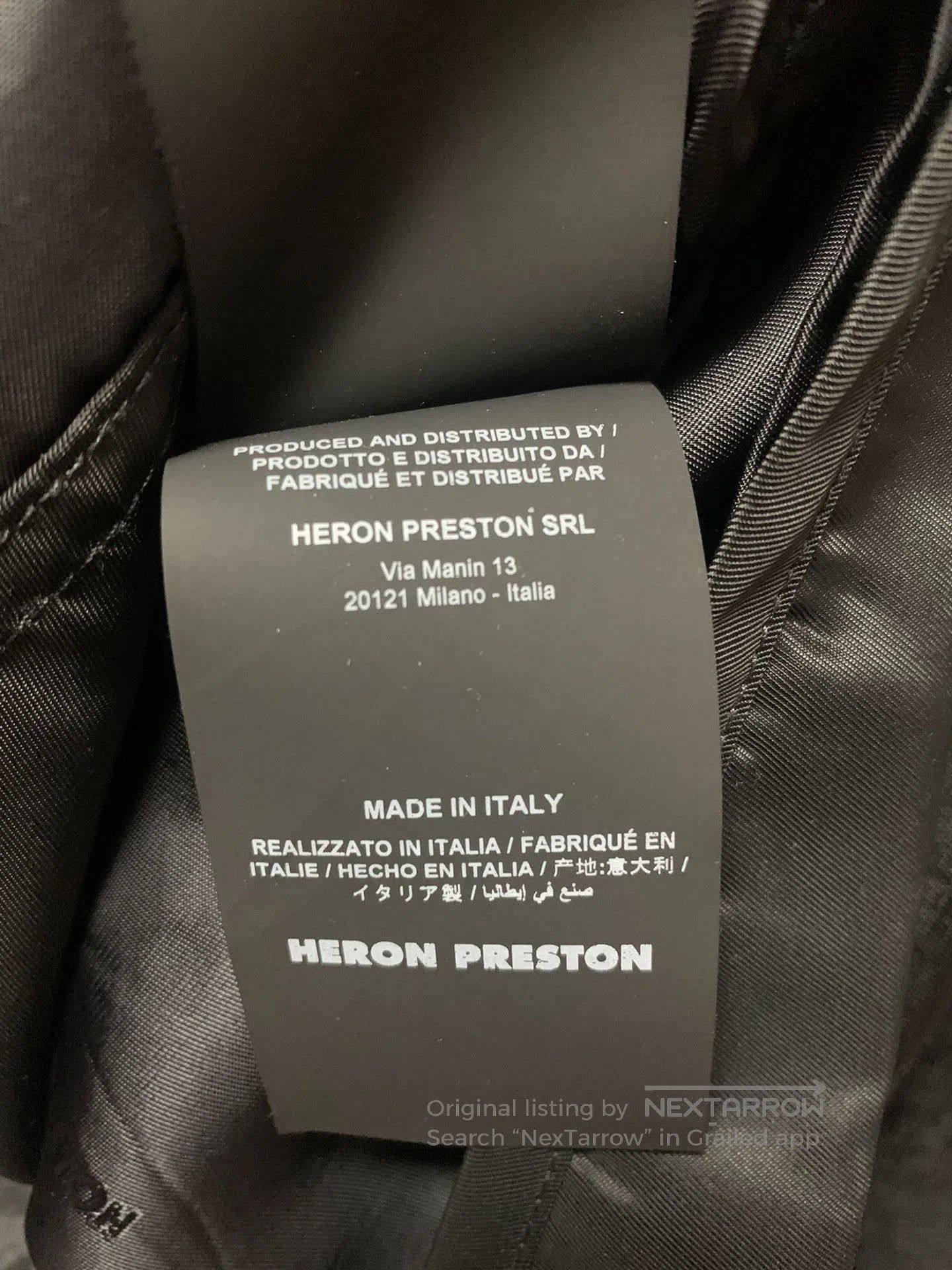 Heron Preston Heron Preston Detachable Sleeve Utility Jacket. Size US M / EU 48-50 / 2 - 7 Thumbnail