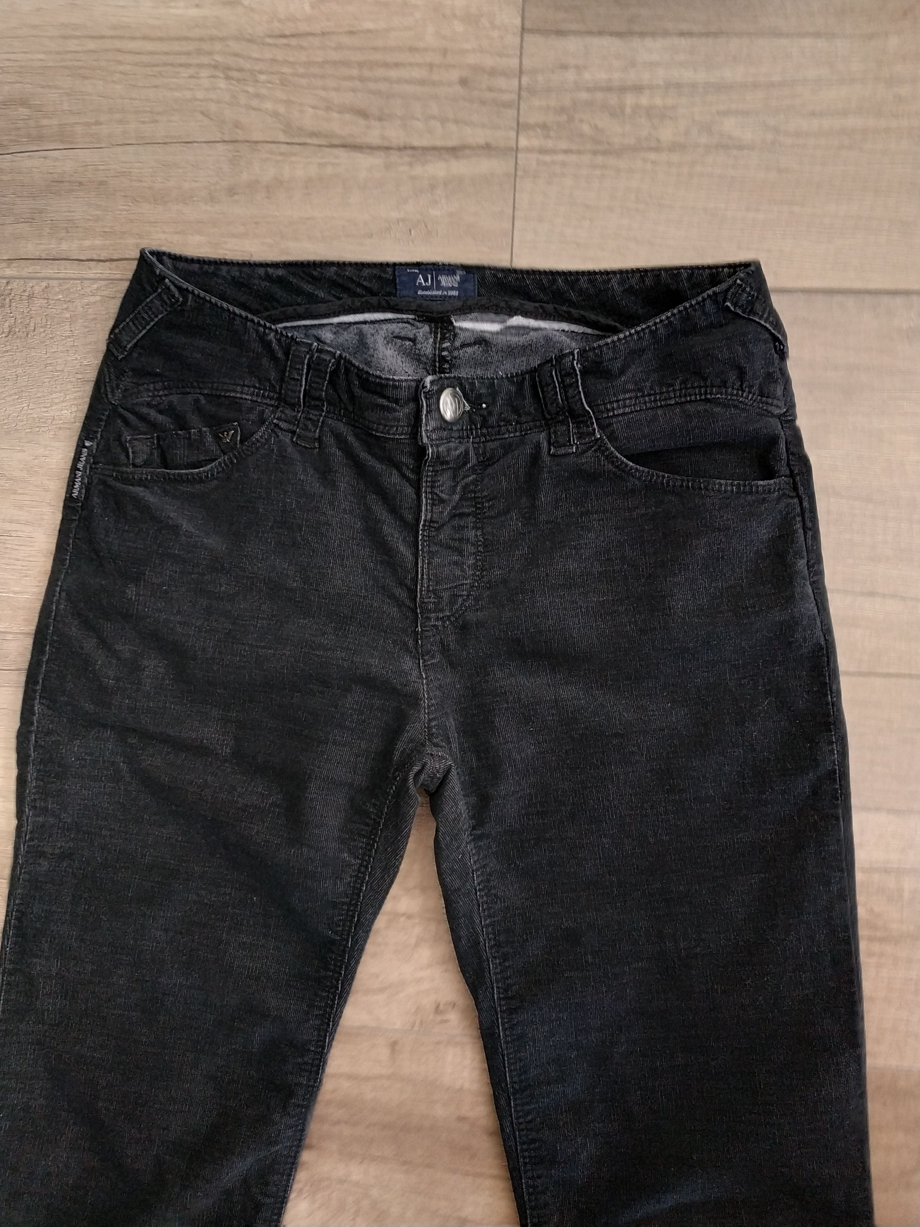 Armani Armani Women's Slim Fit Corduroy Pants-Trousers, W25 (XS) Size 25" / US 0 / IT 36 - 6 Thumbnail