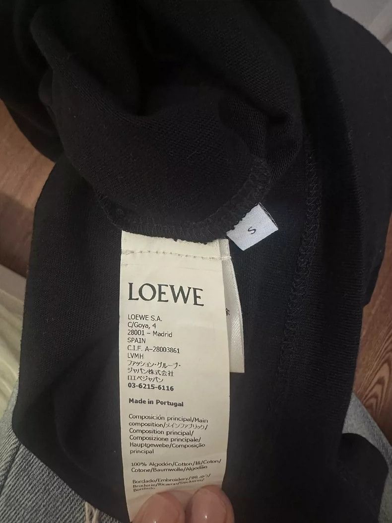 Loewe LOEWE Black short sleeves Size US S / EU 44-46 / 1 - 4 Thumbnail