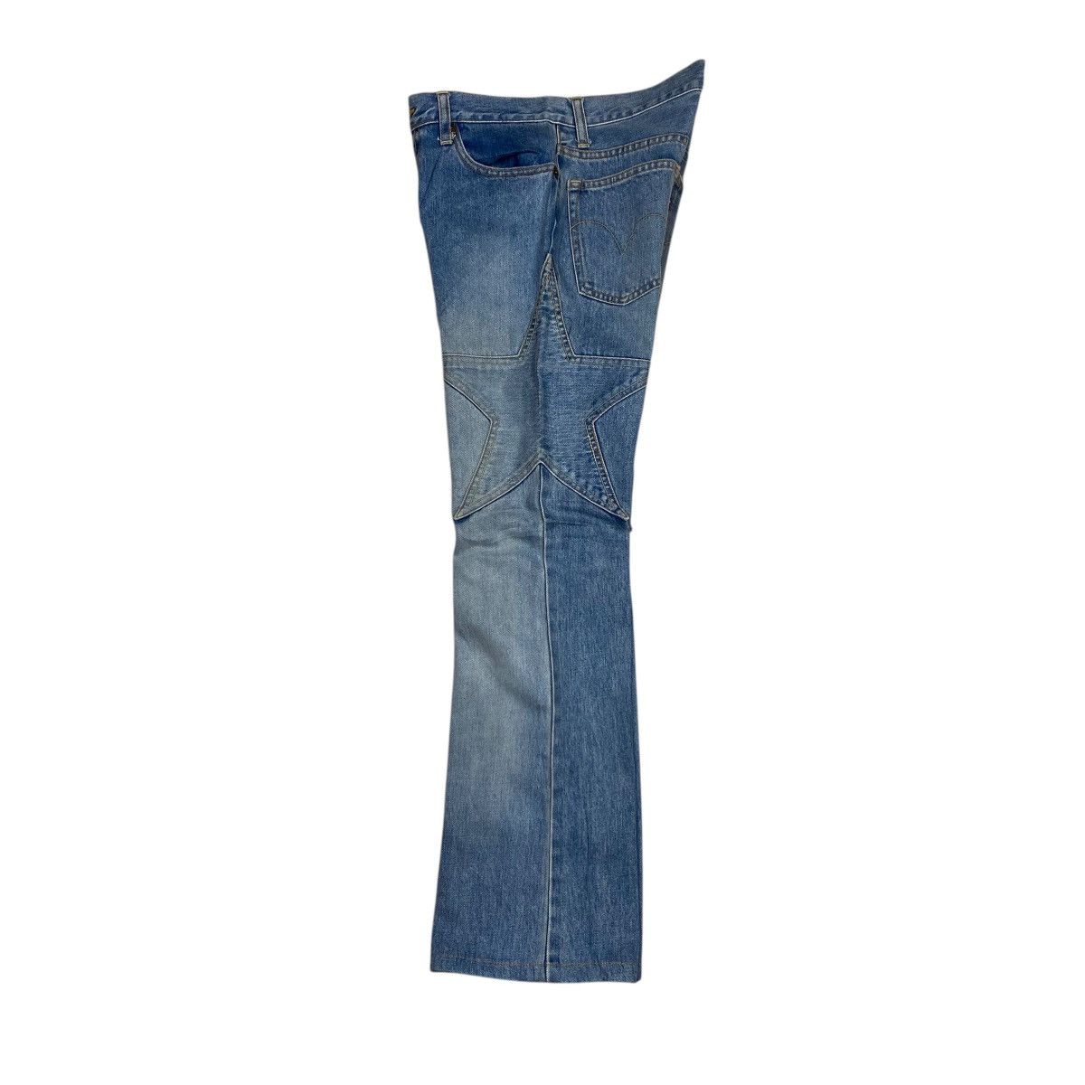 Hysteric Glamour × Japanese Brand Hysteric Glamour Stars Patchwork Denim Pants Size US 28 / EU 44 - 3 Thumbnail
