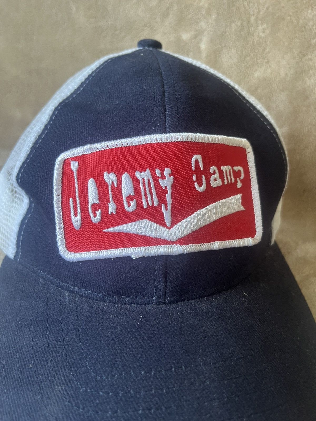 Anvil Vintage 2000’s Jeremy Camp Country Trucker Dad Hat mens OSFA Size ONE SIZE - 3 Thumbnail