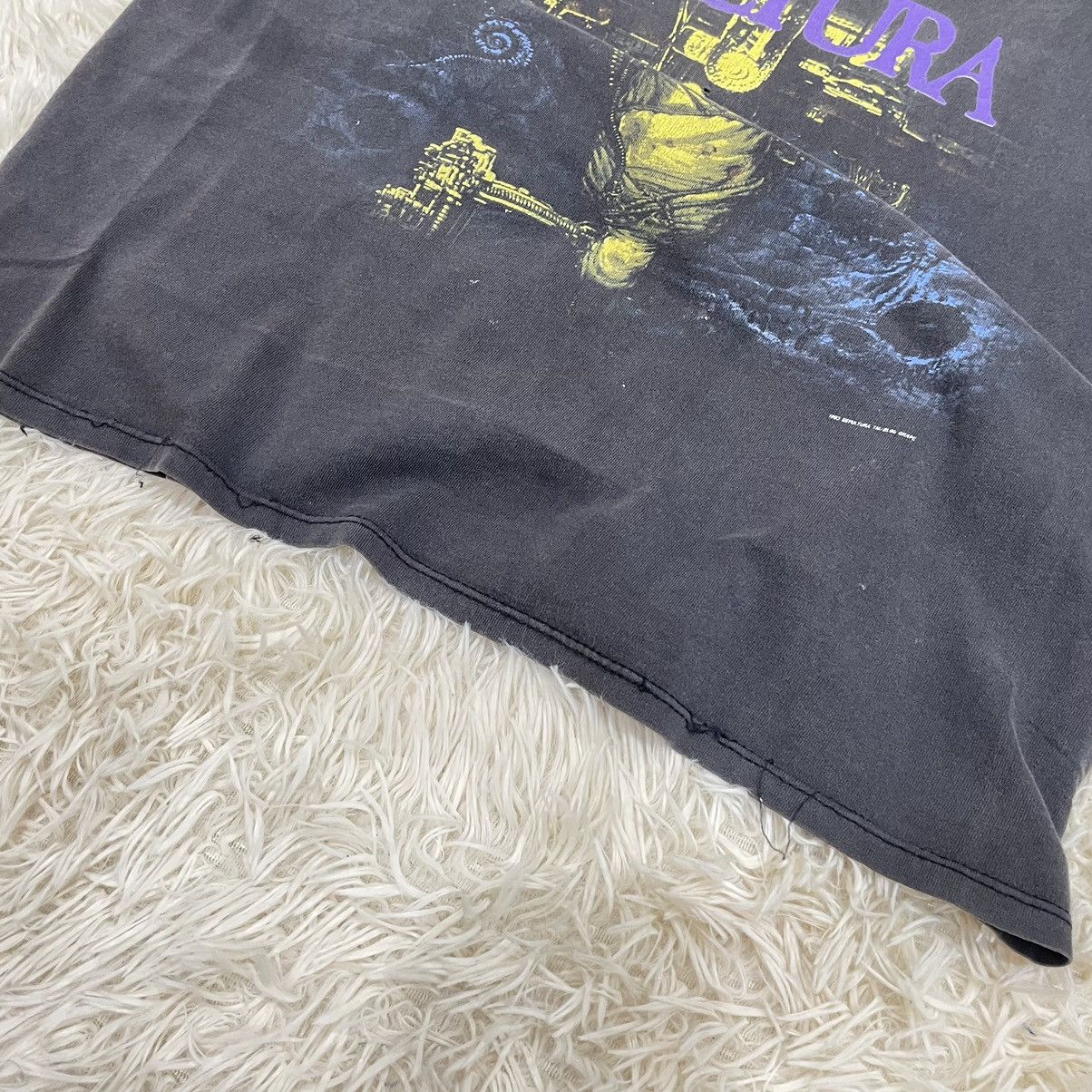 Band Tees Final Drop‼️ Vtg Sepultura Rare Europe 1993 Chaos AD Size US L / EU 52-54 / 3 - 17 Thumbnail