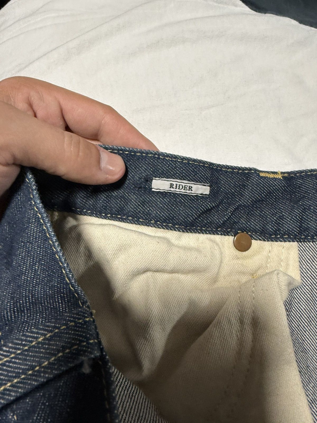 Lee Lee 101 Selvedge Denim Riders Jeans Size US 31 - 7 Thumbnail