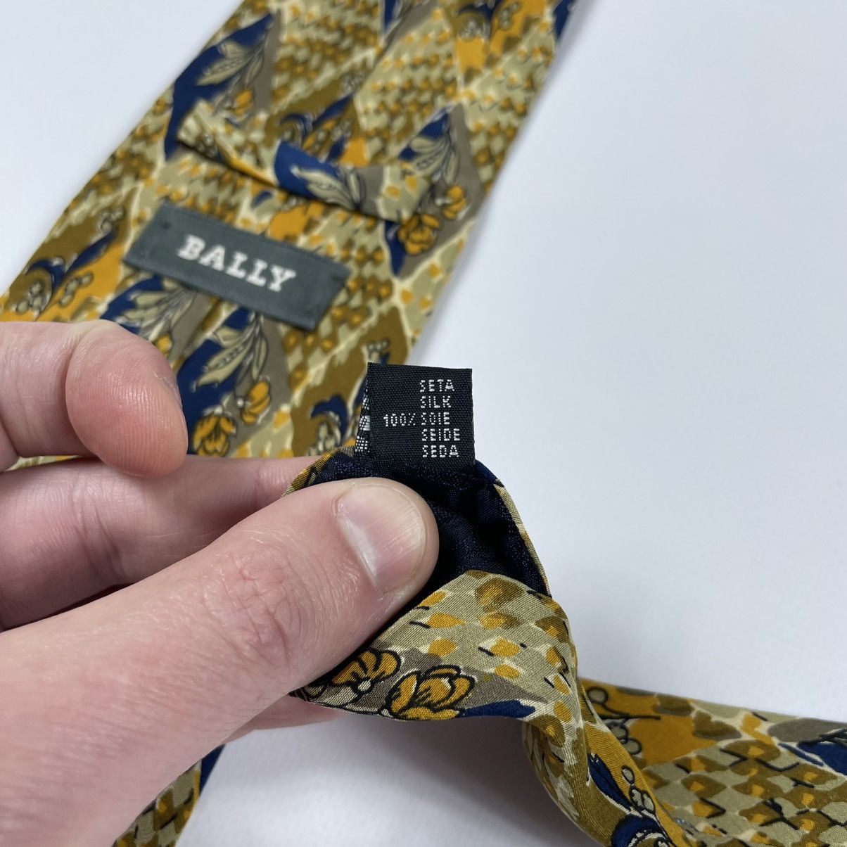 Bally Bally Silk Tie Size ONE SIZE - 7 Thumbnail