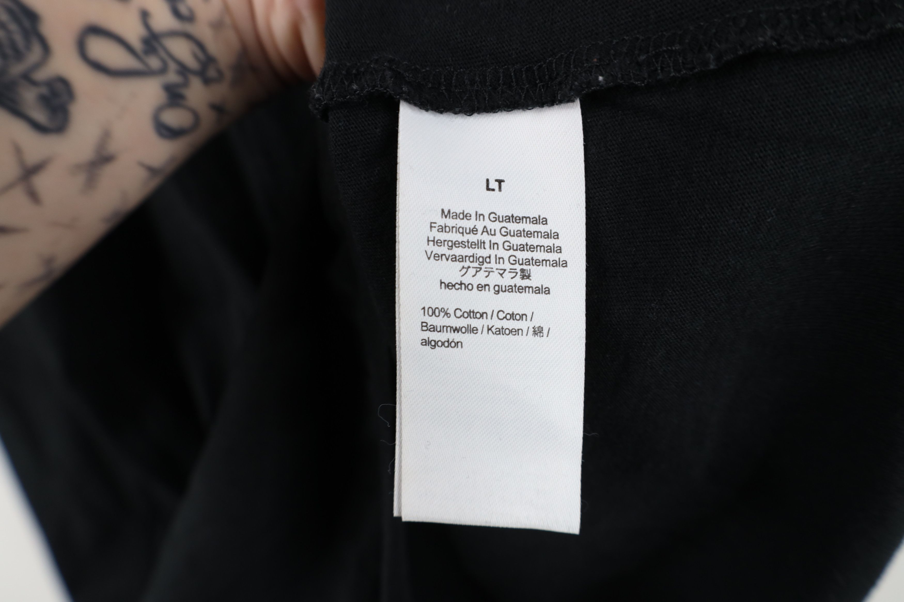J.Crew J Crew Blank Cotton Knit Short Sleeve V-Neck T-Shirt Black Size US L / EU 52-54 / 3 - 10 Thumbnail