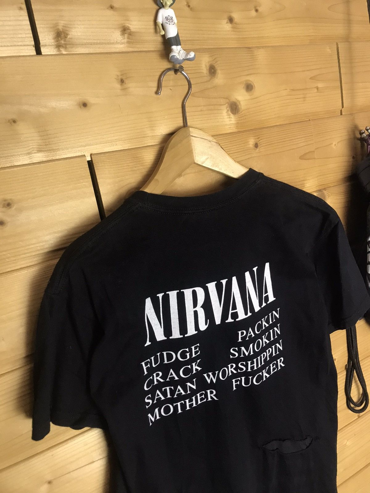 Nirvana Vintage 1996 Nirvana t-shirt Size US M / EU 48-50 / 2 - 8 Thumbnail