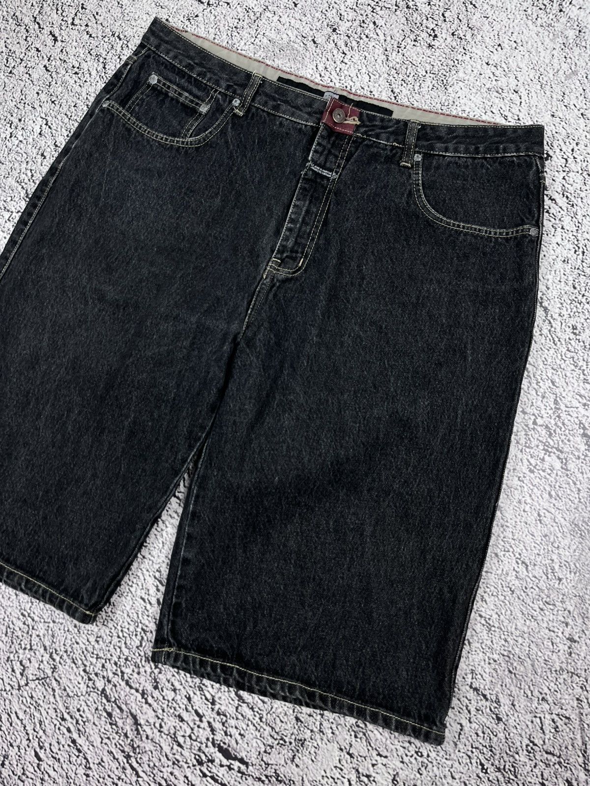 Marithe + Francois Girbaud Vintage 90s Marithe Francois Girbaud Baggy Shorts 38 Size US 38 / EU 54 - 4 Thumbnail