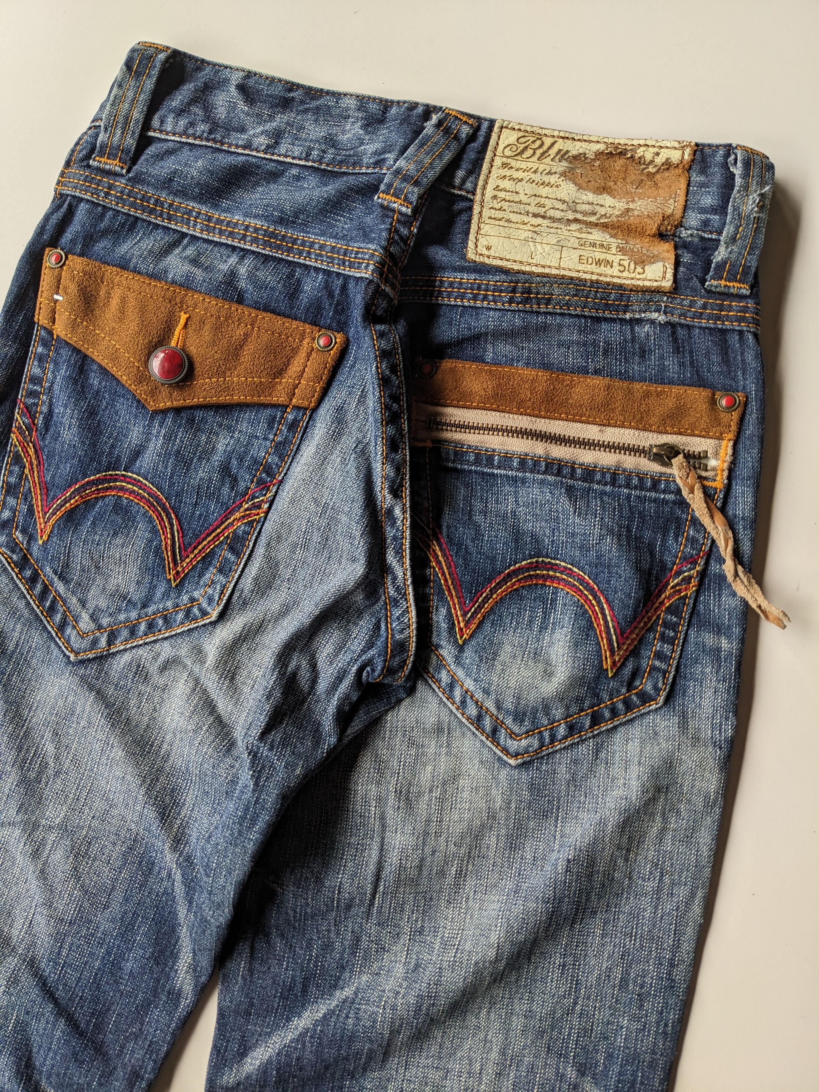 Edwin × If Six Was Nine Edwin 503 flare faded jeans Size US 28 / EU 44 - 5 Thumbnail
