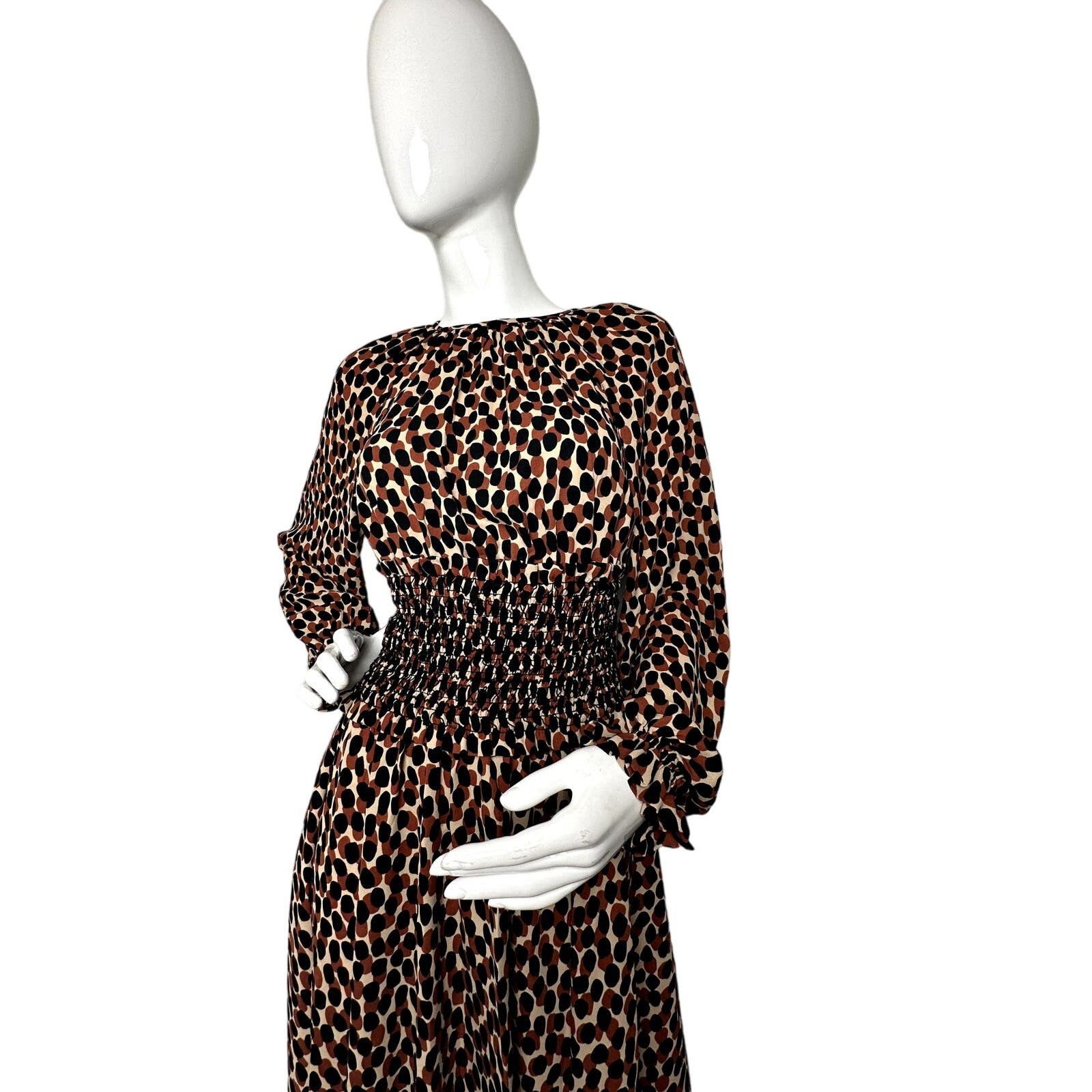 Kate Spade Kate Spade Dotty Leopard Spin Mainline Dress Size XS Size XS / US 0-2 / IT 36-38 - 4 Thumbnail