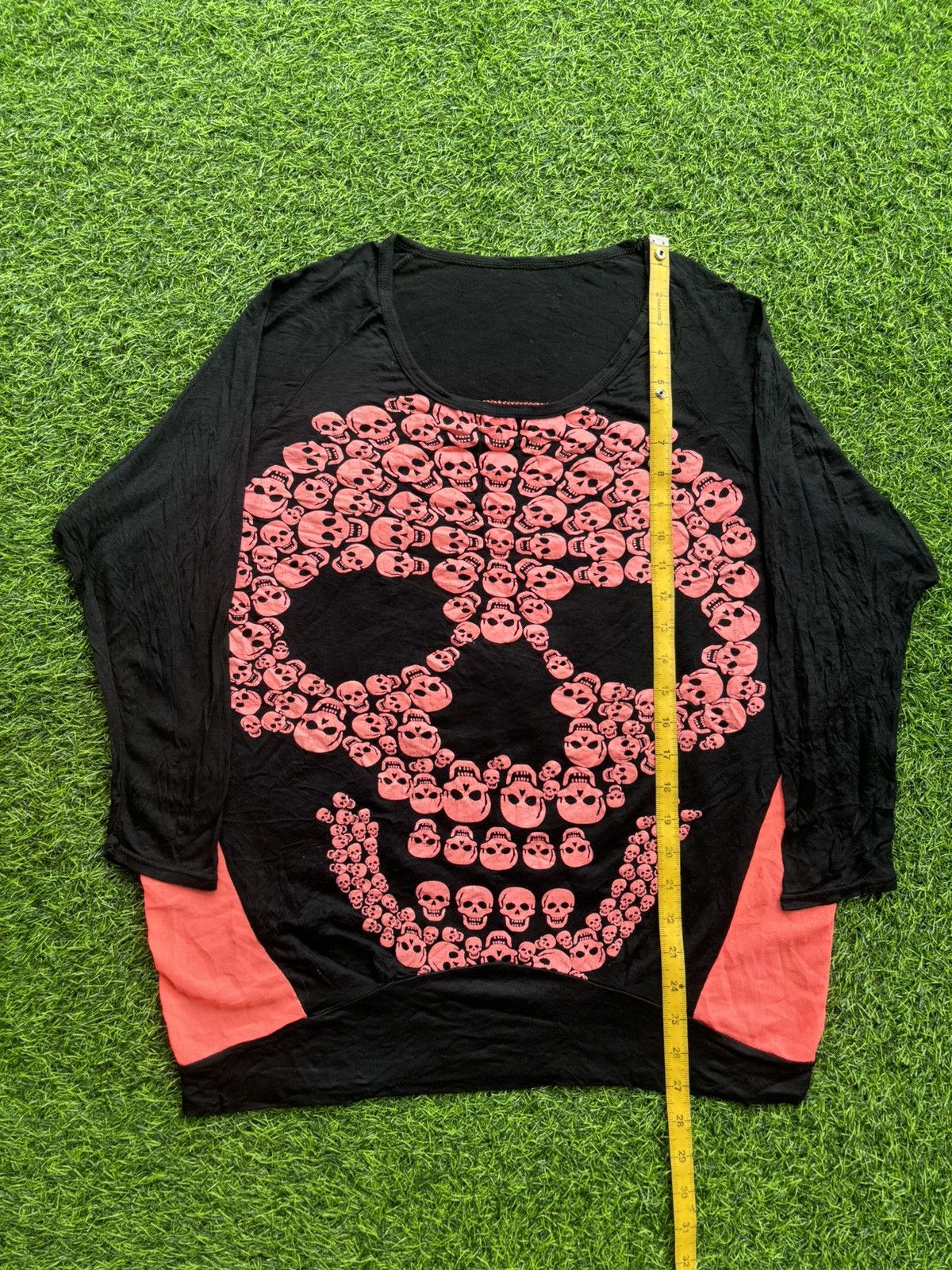 Hysteric Glamour Y2k Poem Skull Ifsix Punk Style stretchy material Longsleeve Size US XL / EU 56 / 4 - 6 Thumbnail