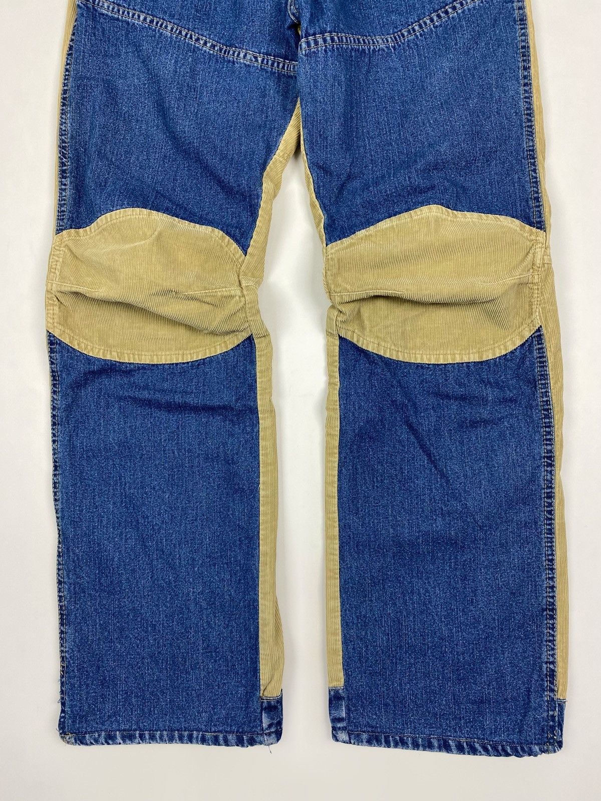 G-Star Y2K Vintage G-Star Elwood 3D Combined Denim & Corduroy Pants Size US 32 / EU 48 - 6 Thumbnail