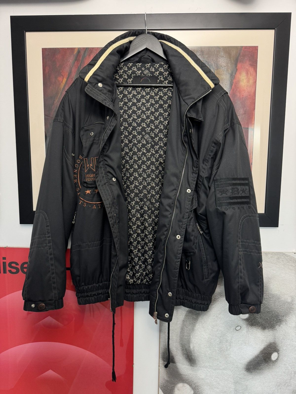 Bogner Bogner Ski Jacket Multipocket Y2K Japan Riri Zips Luxury Size US L / EU 52-54 / 3 - 2 Thumbnail
