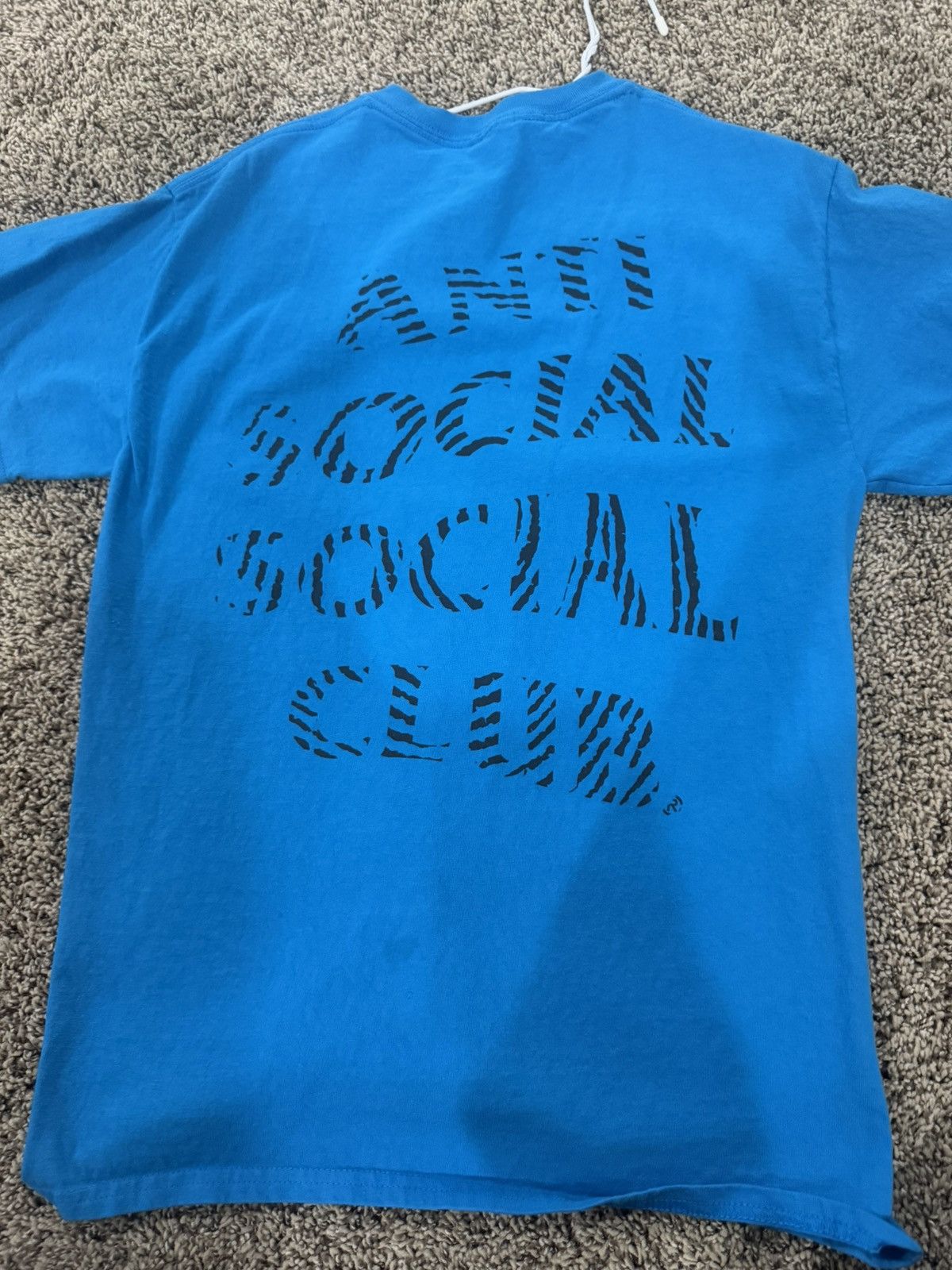 Anti Social Social Club Anti social social club blue tee with black logo Size US M / EU 48-50 / 2 - 2 Thumbnail