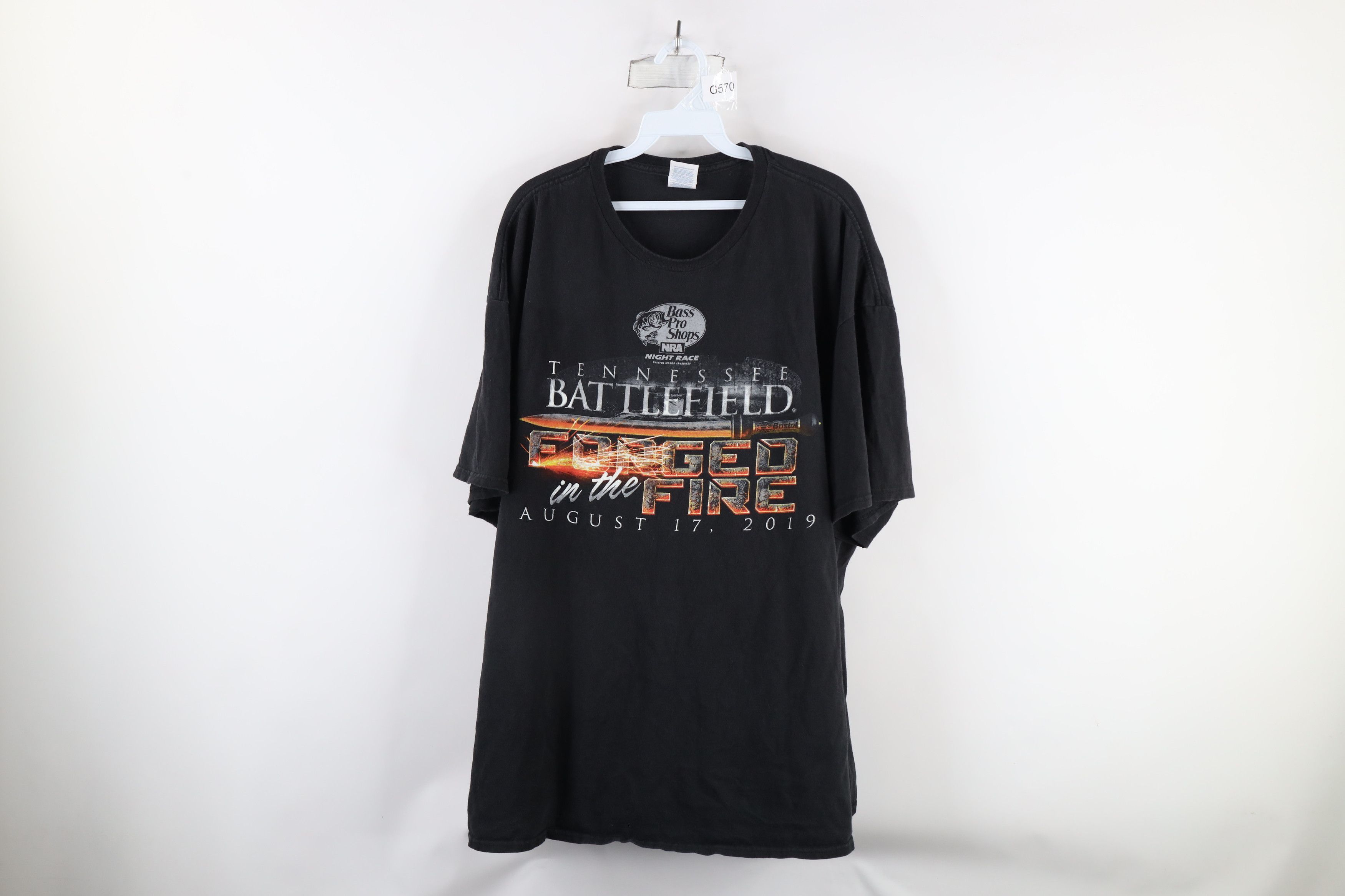 Vintage Vintage Y2K Battlefield Bristol Speedway Racing T-Shirt Size US XXL / EU 58 / 5 - 1 Thumbnail