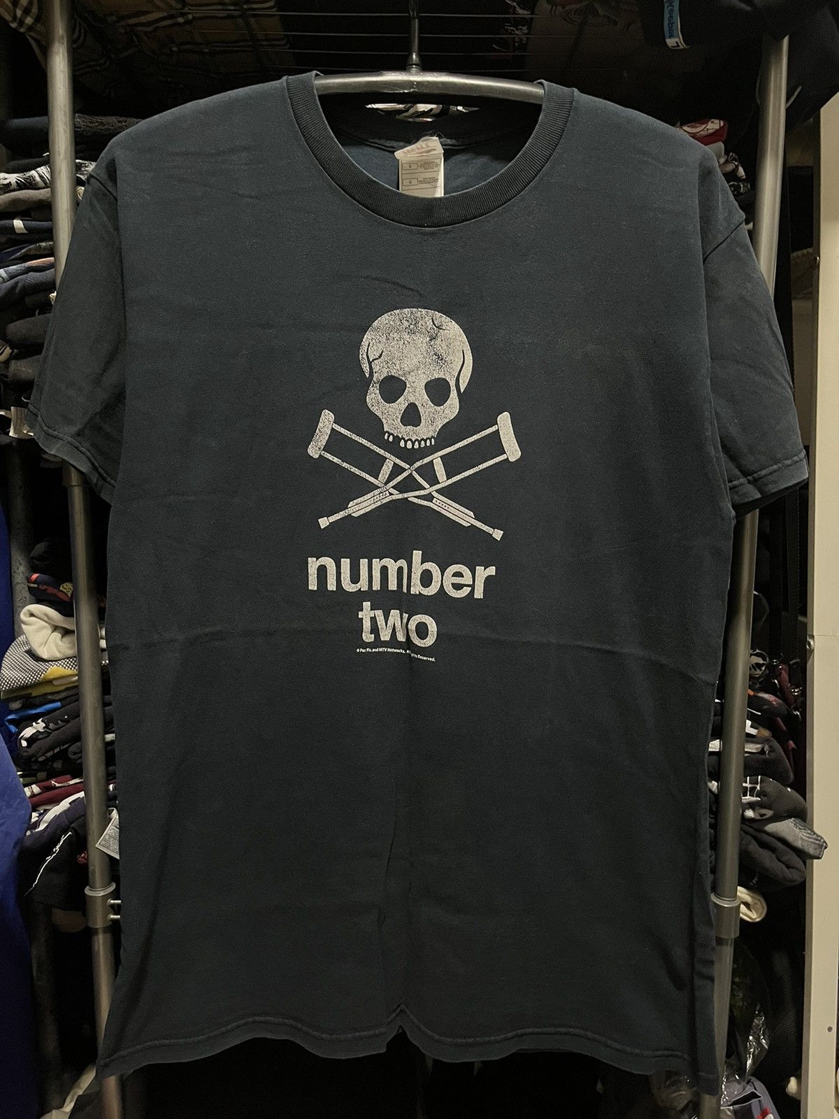 Mtv Jackass Number Two Comedy Movie Tee Size US L / EU 52-54 / 3 - 1 Thumbnail