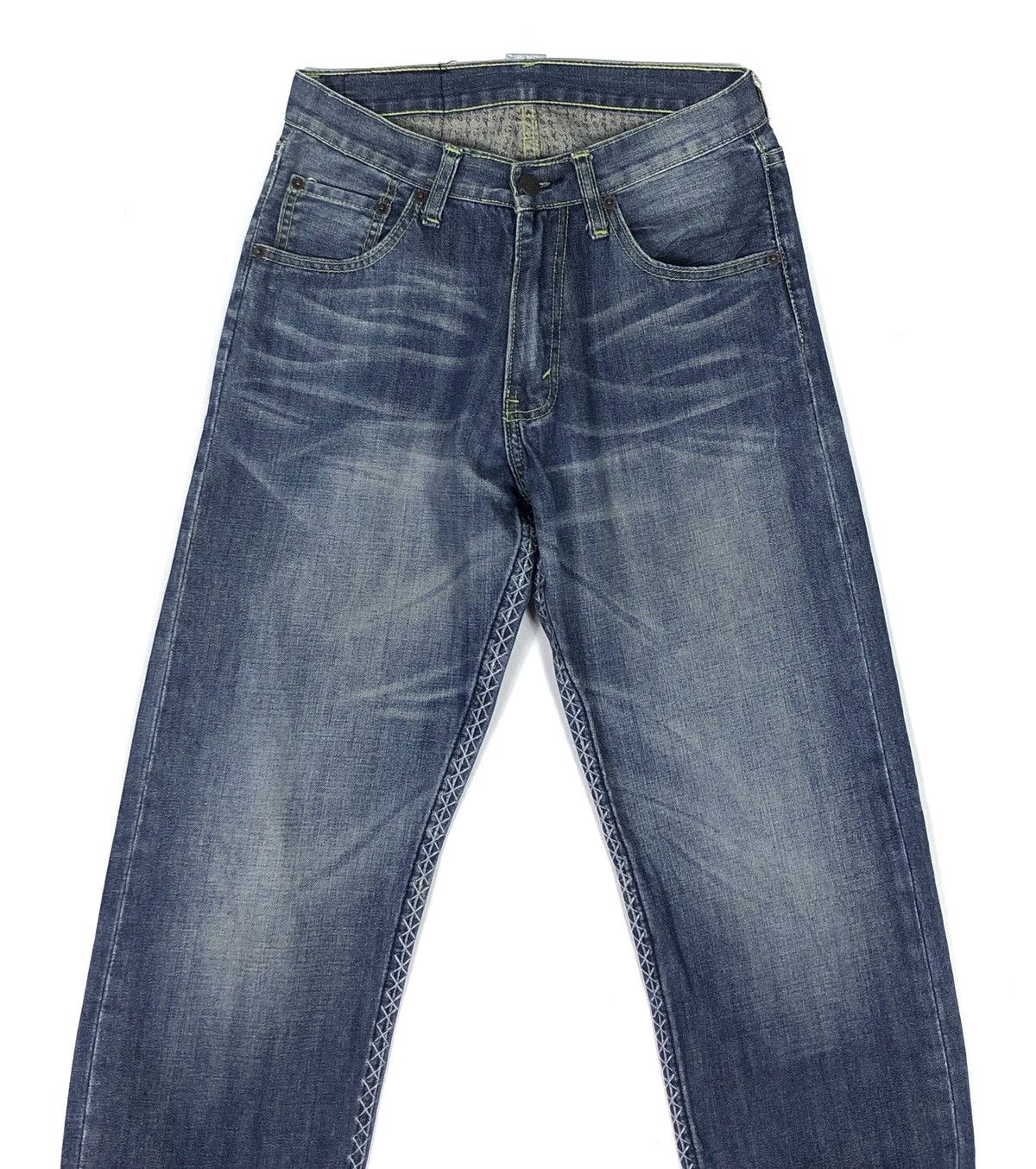 Kaws RARE🔥2007 LEVIS X KAWS X ORIGINAL FAKE LOT 502 JEANS Size US 28 / EU 44 - 15 Thumbnail