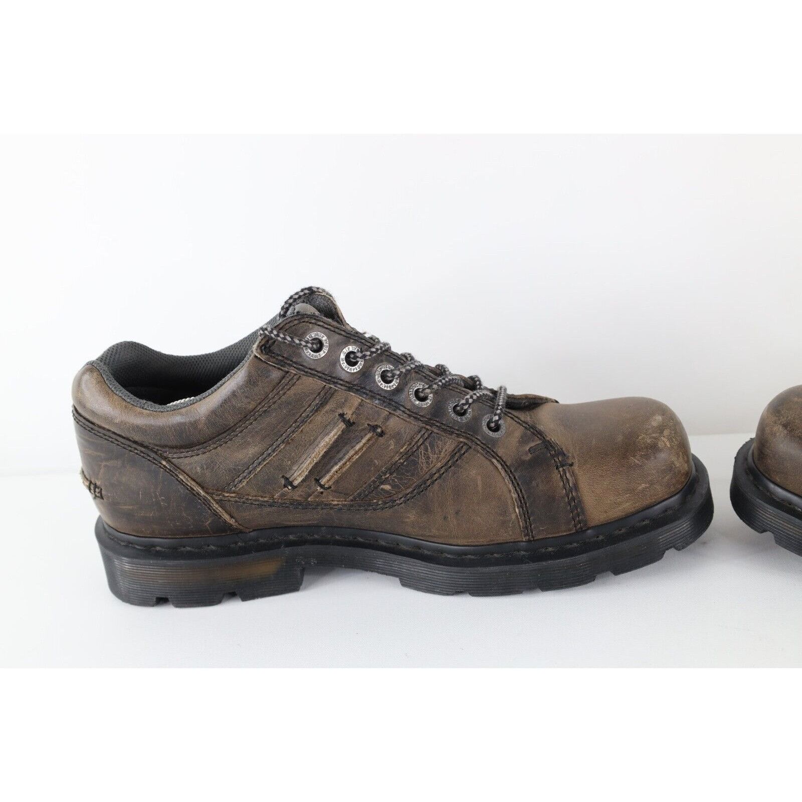 Dr. Martens Vintage Doc Dr Martens Distressed Chunky Leather Shoes Size US 10.5 / EU 43-44 - 7 Thumbnail