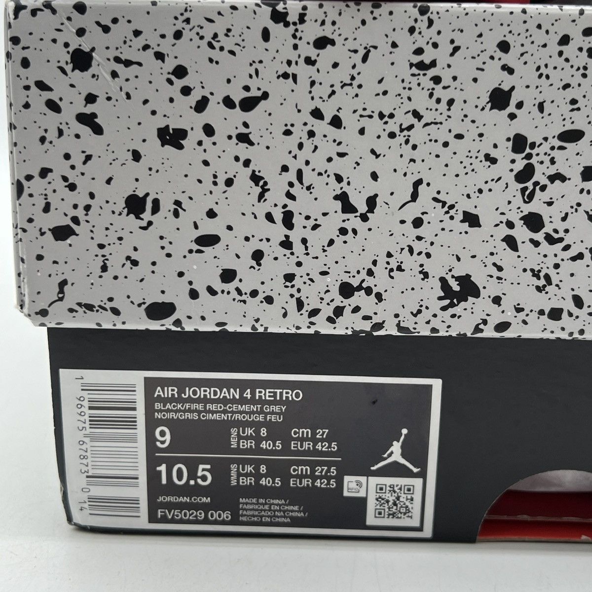 Jordan Brand Air Jordan 4 bred reimagined Size US 9 / EU 42 - 6 Thumbnail