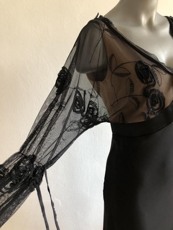 Other Avant Garde Black Maxi Dress sz S/M Size M / US 6-8 / IT 42-44 - 4 Thumbnail