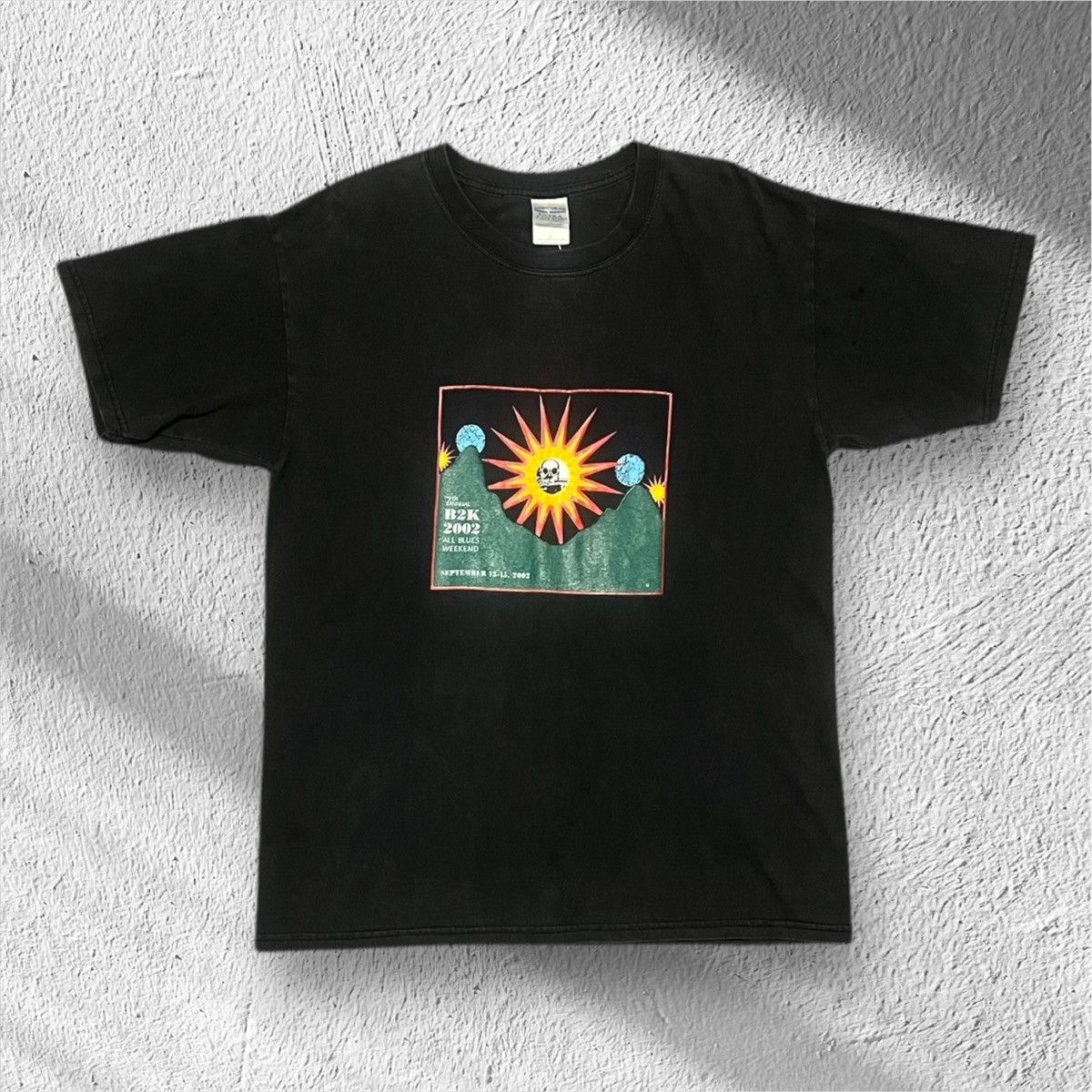 Vintage Vintage 2002 B2K All Blues Weekend Concert Tee Large Size US L / EU 52-54 / 3 - 1 Thumbnail