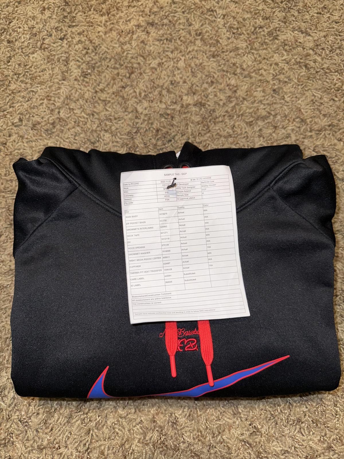 Nike Nike Men's Therma-FIT Pullover Baseball Hoodie Sample Size US M / EU 48-50 / 2 - 12 Thumbnail