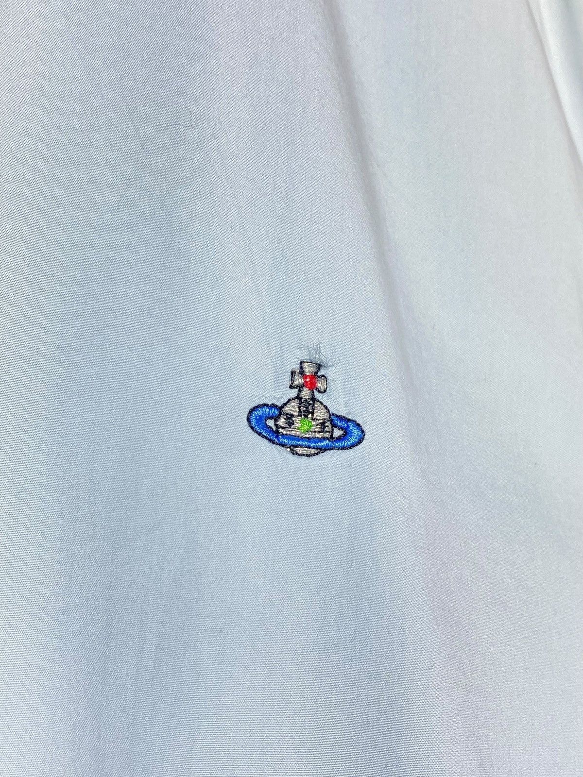 Vivienne Westwood Vivienne Westwood Sky Blue Button Up Shirt Size US L / EU 52-54 / 3 - 4 Thumbnail