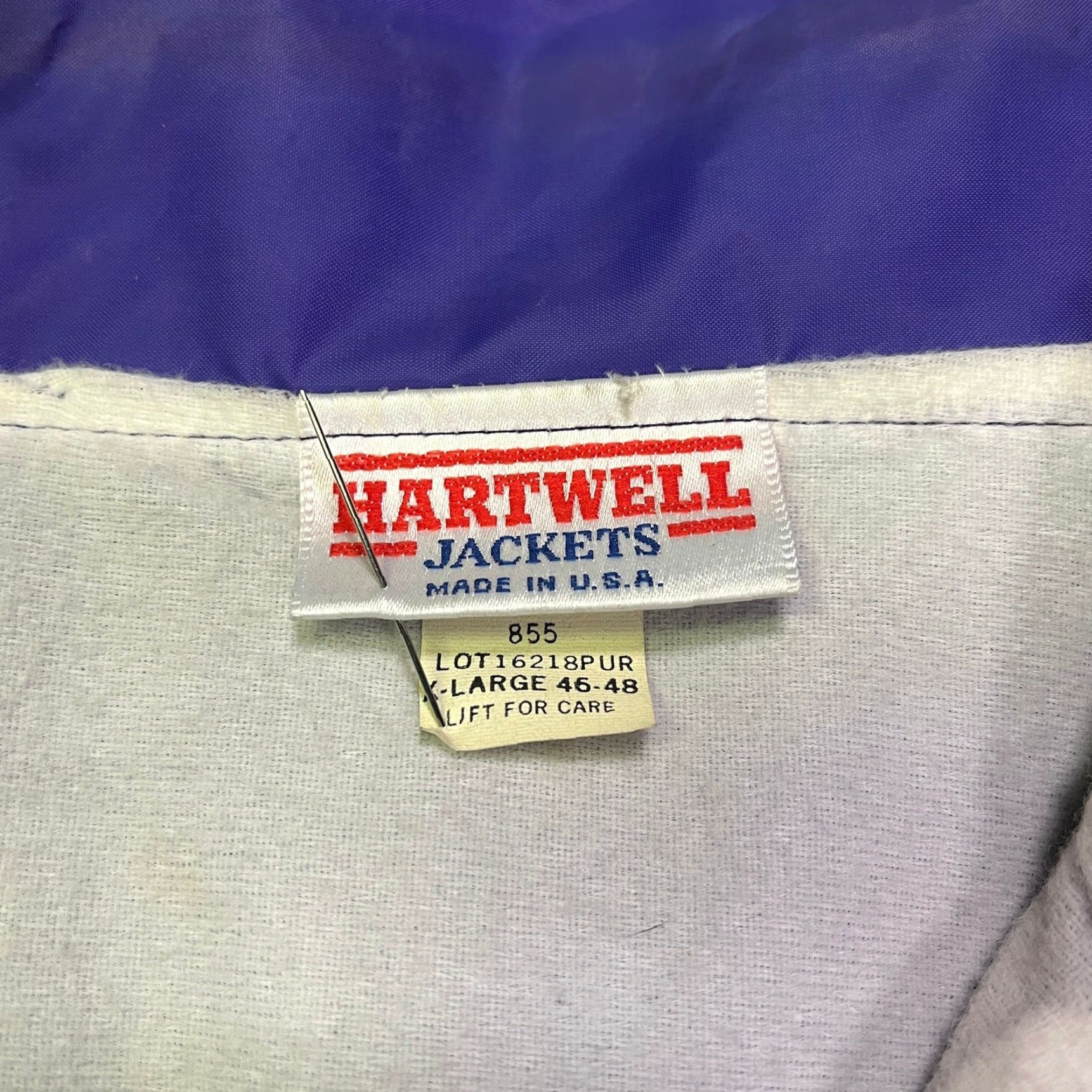 Vintage VINTAGE Canterbury Windbreaker Jacket Mens XL Purple US Made Down Horse Racing Size US XL / EU 56 / 4 - 7 Thumbnail