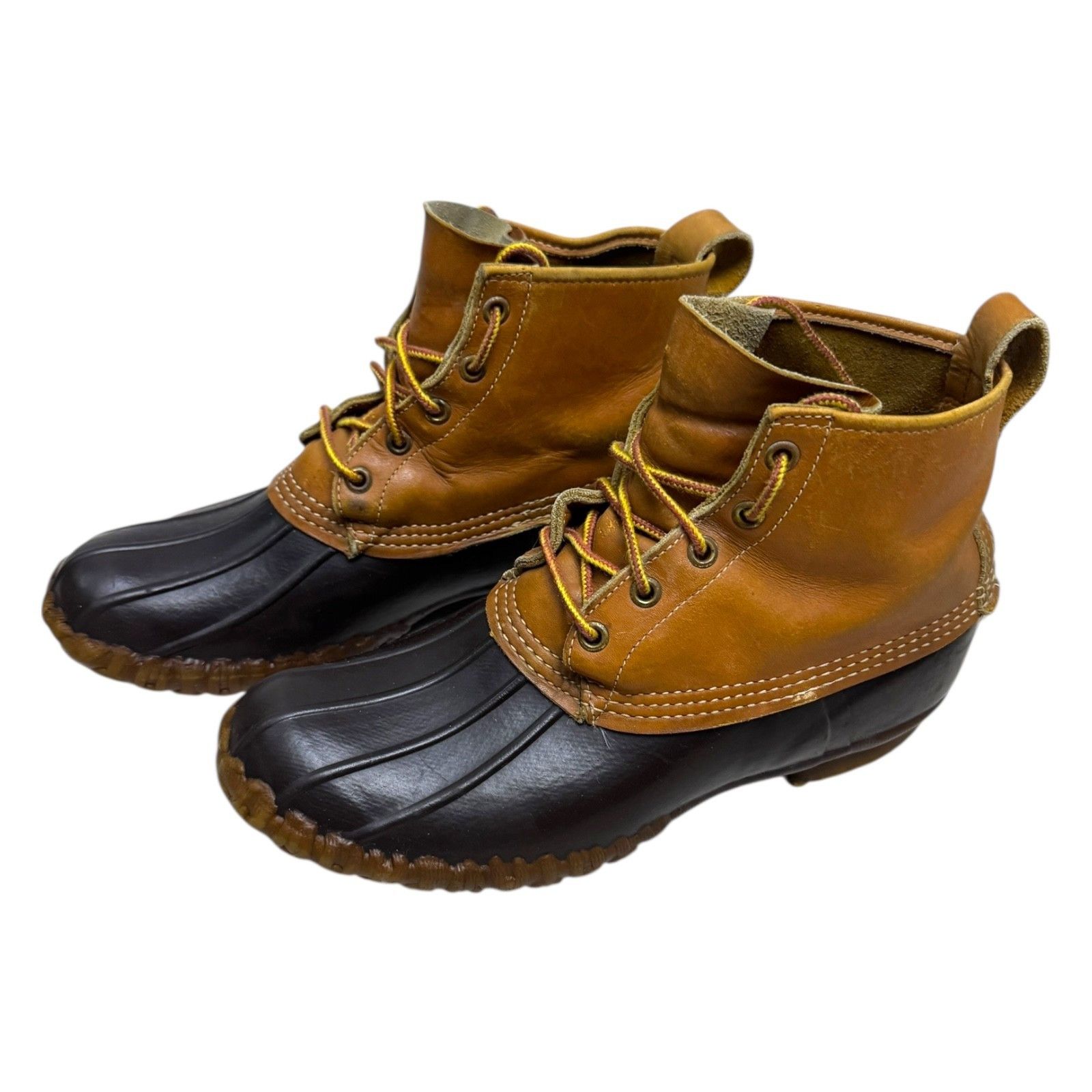 L.L. Bean LL BEAN Vintage MAINE HUNTING SHOE 90s Leather Boots 7 Size US 7 / EU 40 - 1 Thumbnail