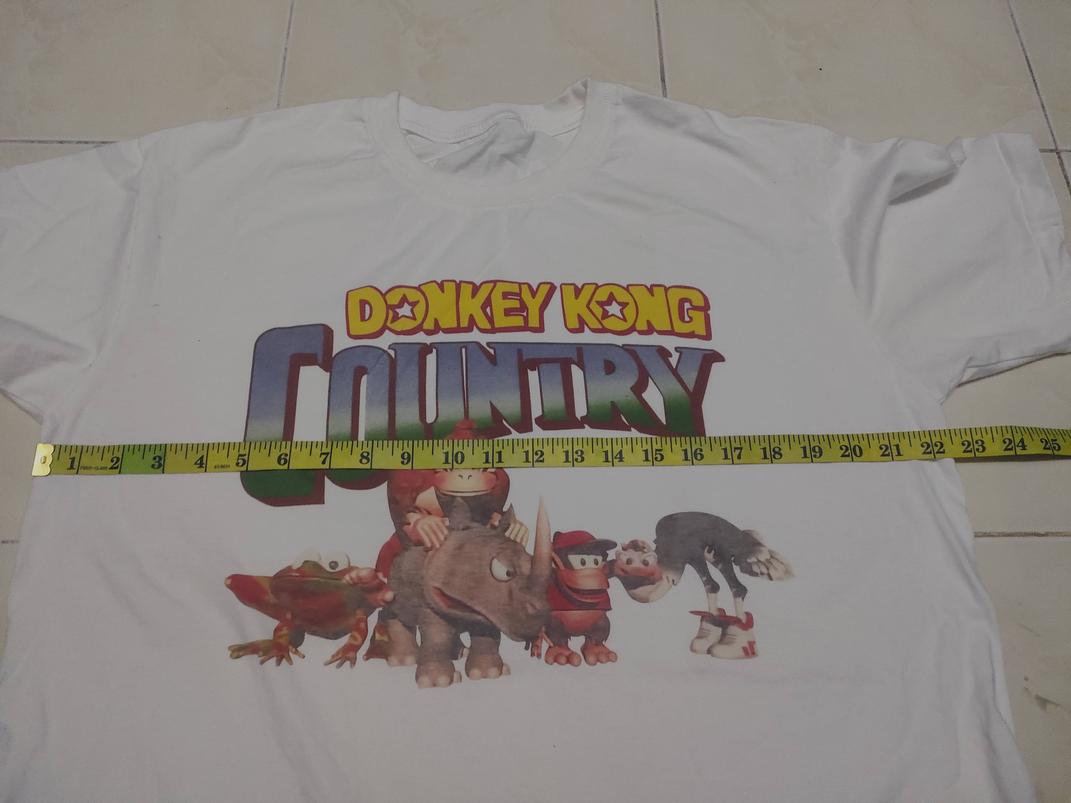 Anime × Vintage Vintage Nitendo 64 Donkey Kong Computer Games Tee Size US L / EU 52-54 / 3 - 4 Thumbnail