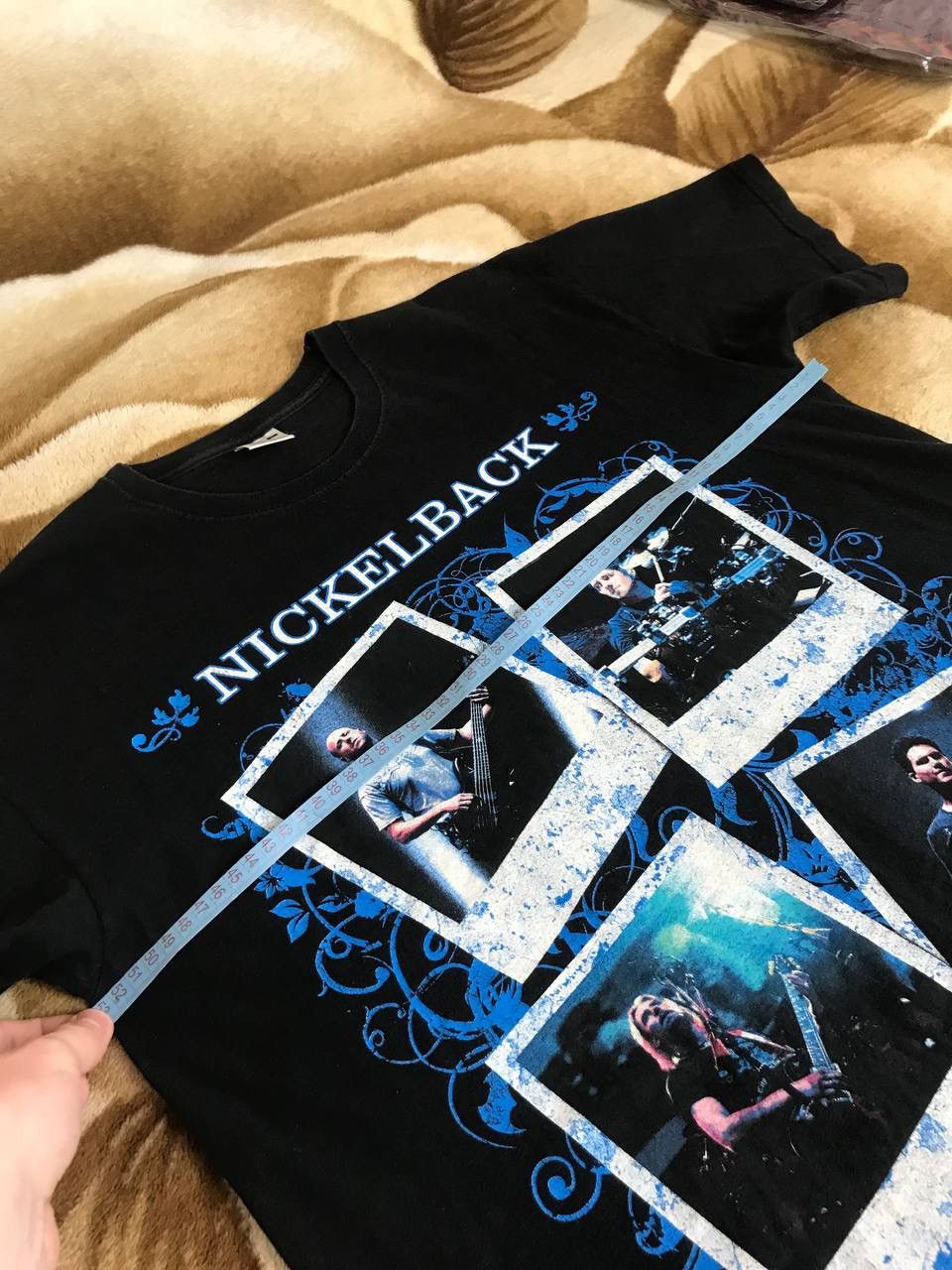 Band Tees 🔥 2008 Vintage Nickelback Europe Tour Band Tee Shirt Rare Size US L / EU 52-54 / 3 - 11 Thumbnail