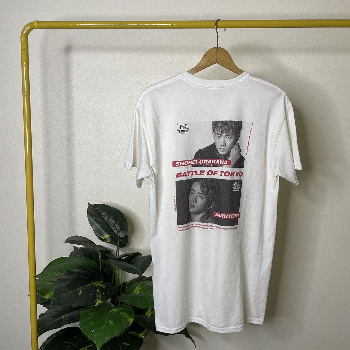 Band Tees × Japanese Brand Kazuma Kawamura THE RAMPAGE BATTLE OF TOKYO T Shirt Size US M / EU 48-50 / 2 - 4 Thumbnail