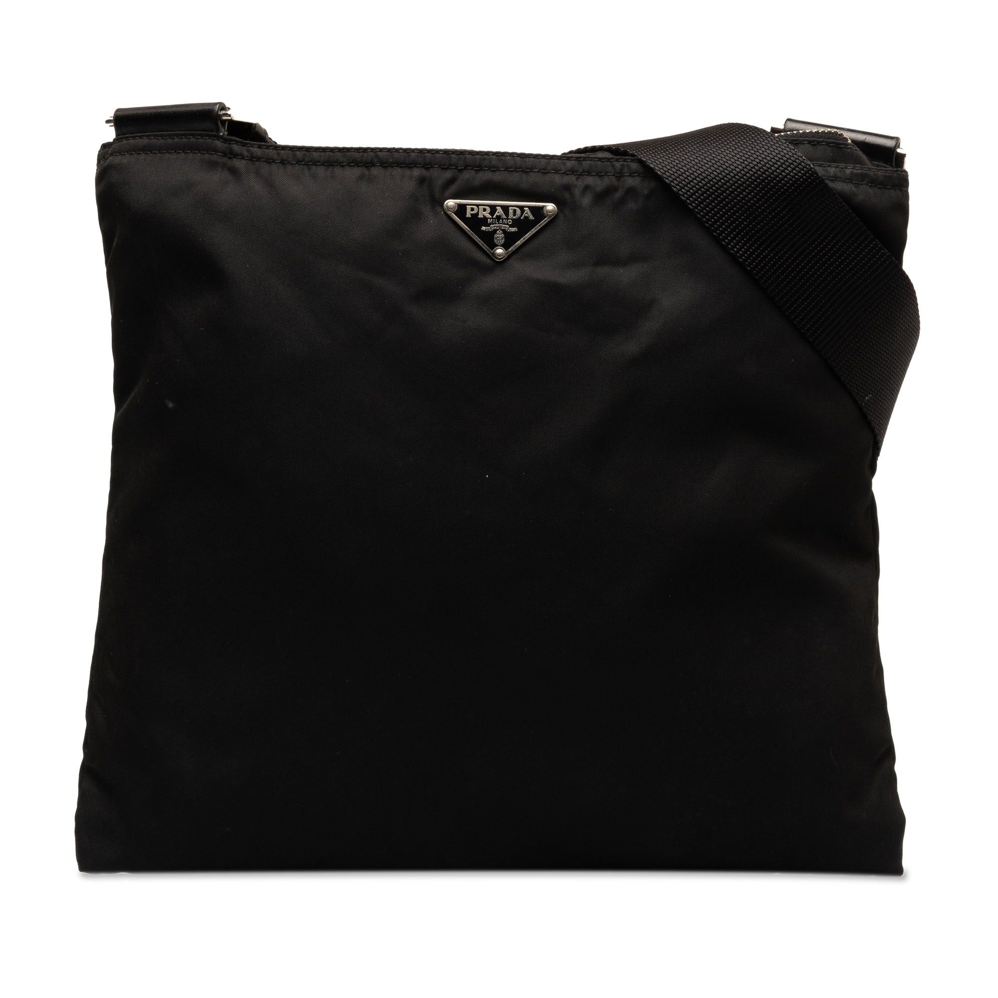 image of Prada Tessuto Crossbody Crossbody Bag in Black, Women's