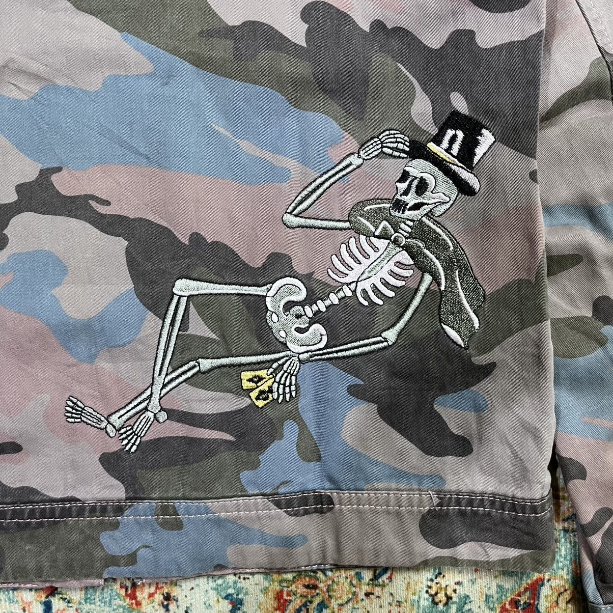 Levi's × Zadig & Voltaire Zadig & Voltaire Skeleton Army Jacket Size S / US 4 / IT 40 - 10 Thumbnail