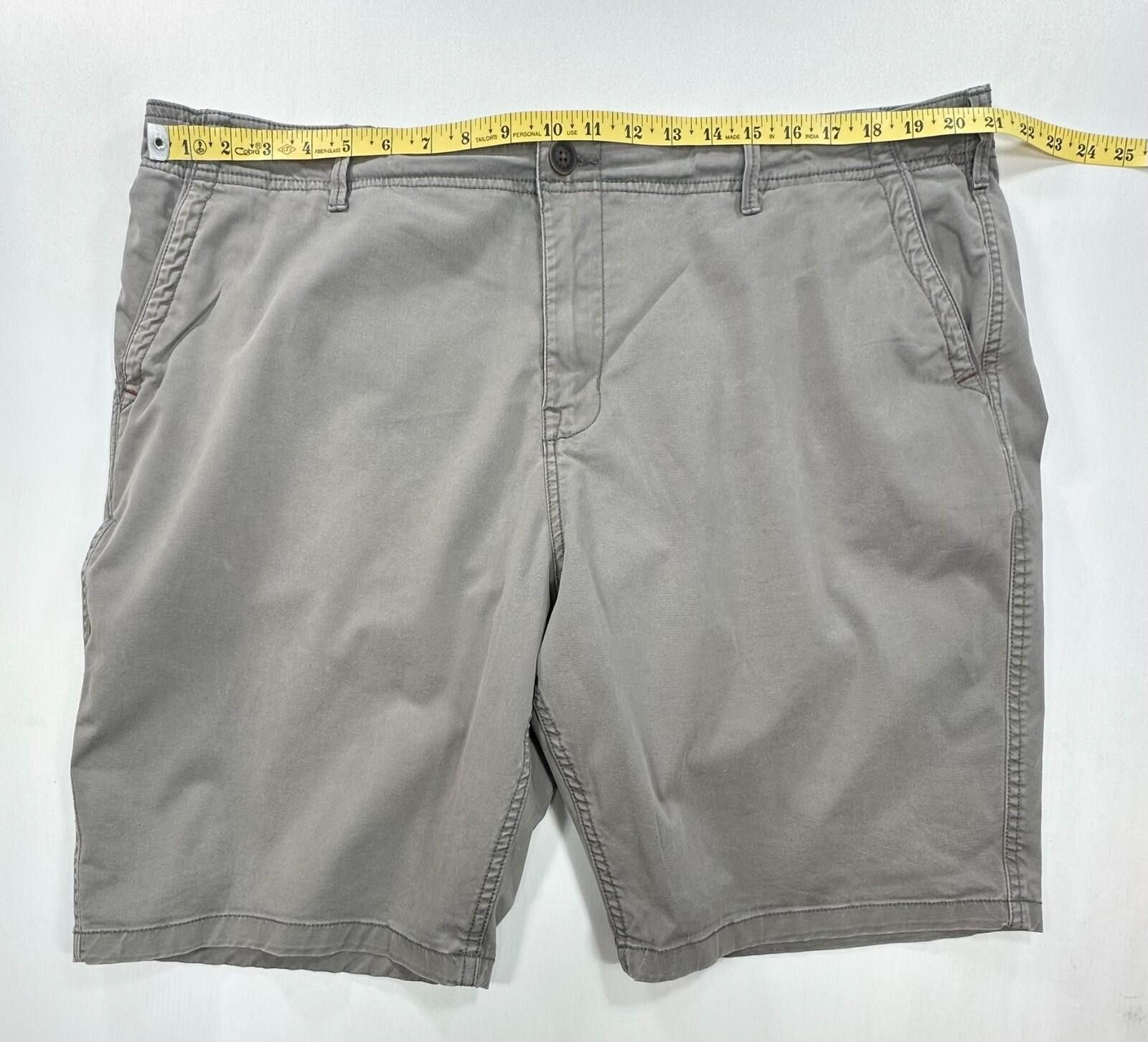 Lucky Brand Lucky Brand Flat Front Chino Shorts Gray Mens 40 Size US 40 / EU 56 - 3 Thumbnail