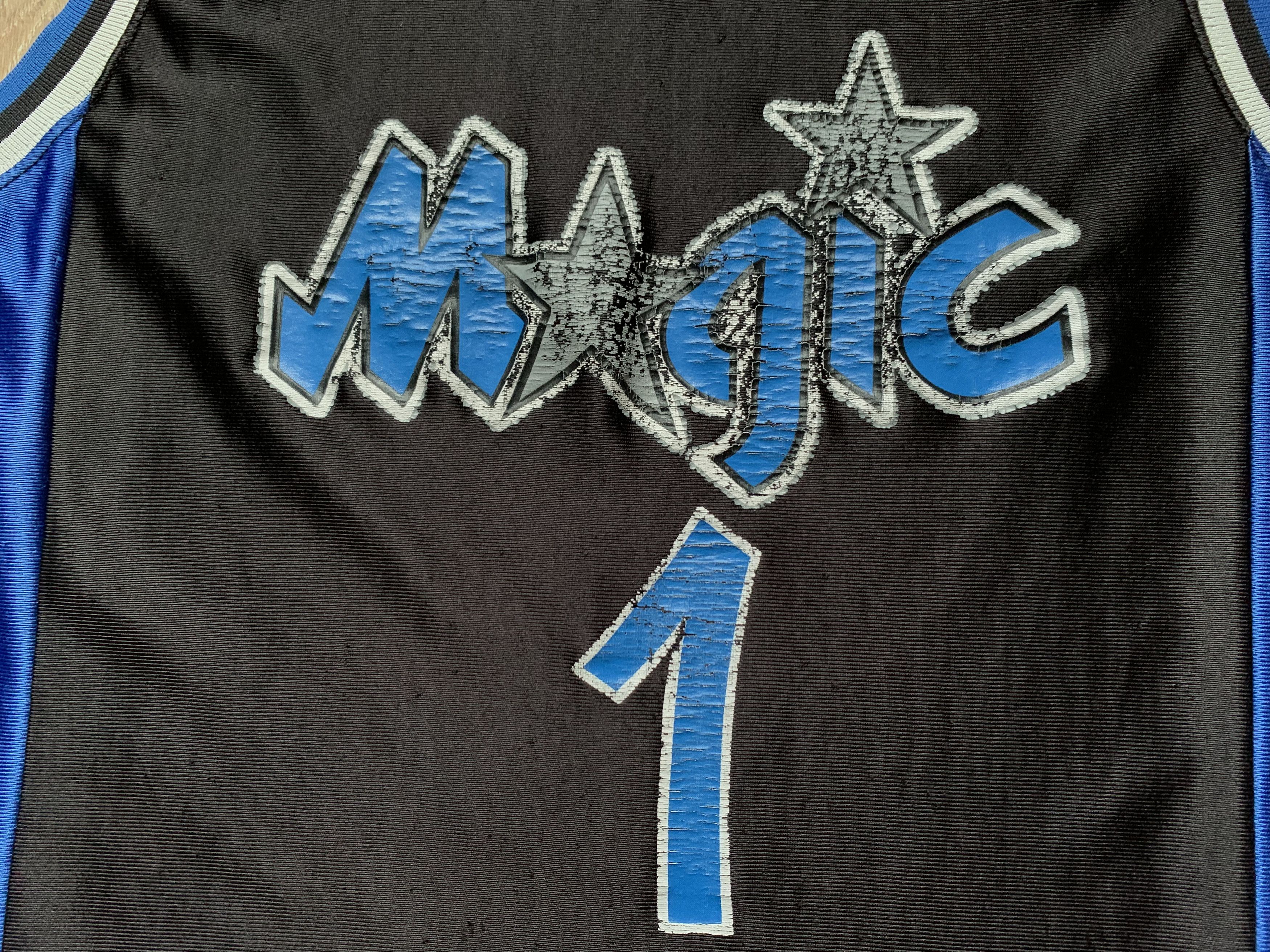 Champion × NBA × Vintage Rare NBA Orlando Magic Penny Hardaway #1 Jersey Size US S / EU 44-46 / 1 - 4 Thumbnail