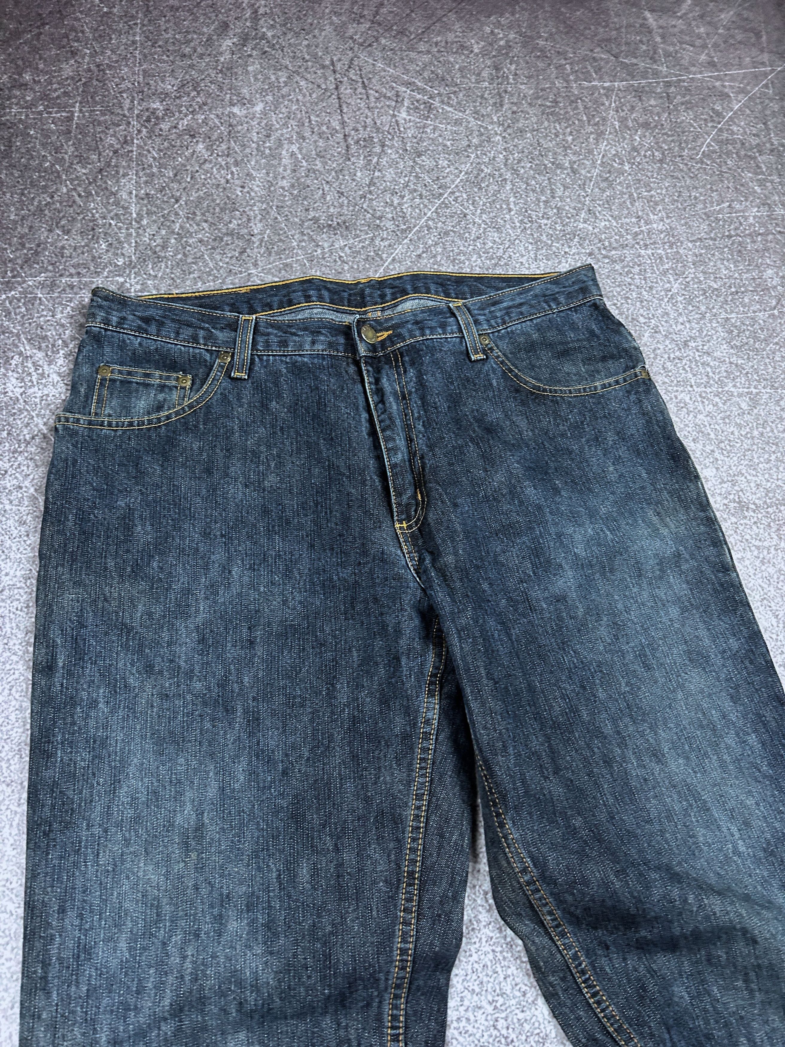 Designer VTG BAGGY RAP SK8 JNCO RICK OWENS STYLE WASHED JEANS Y2K Size US 32 / EU 48 - 5 Thumbnail